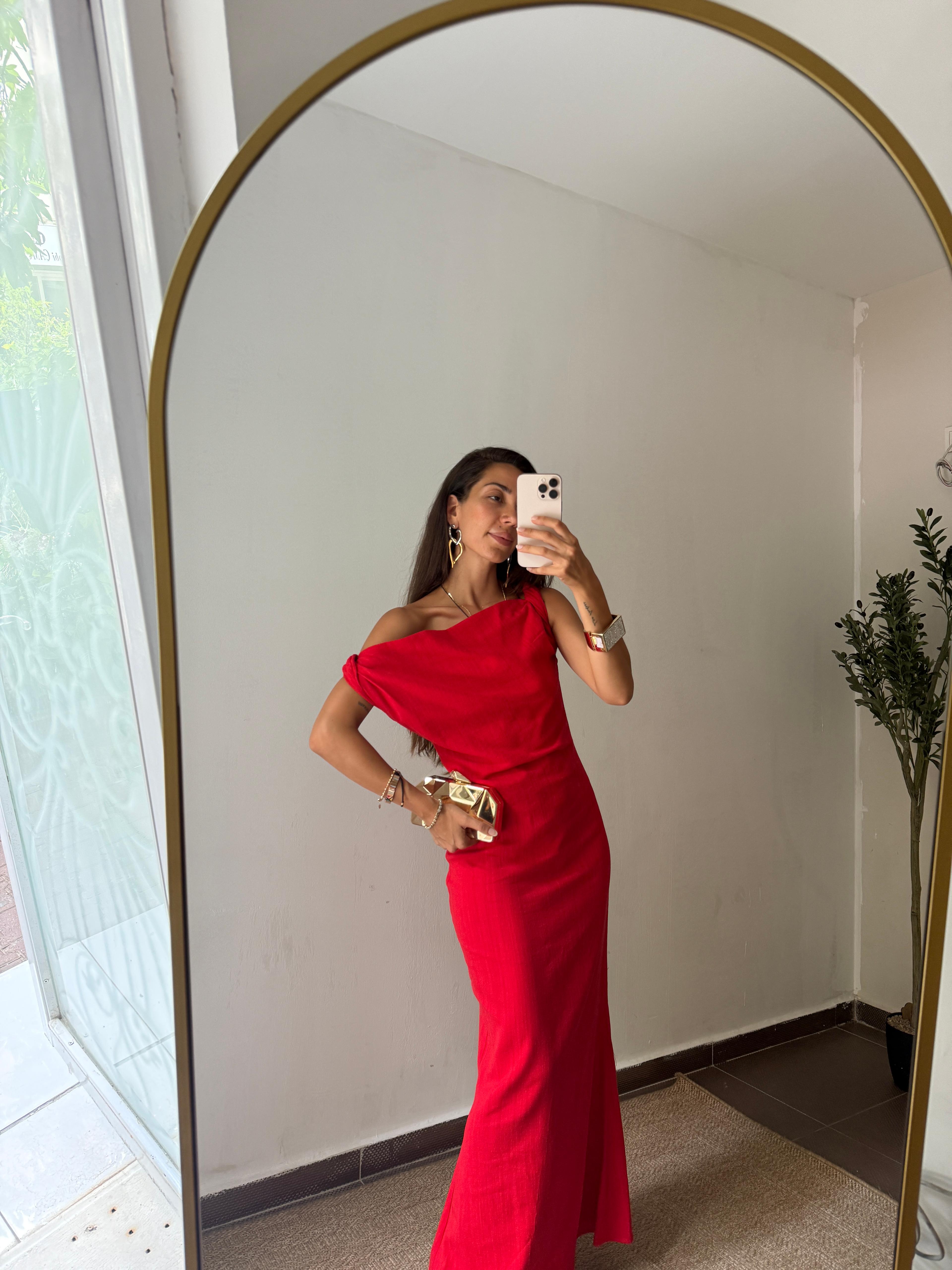 KIRMIZI KETEN MAXİ KOPEN