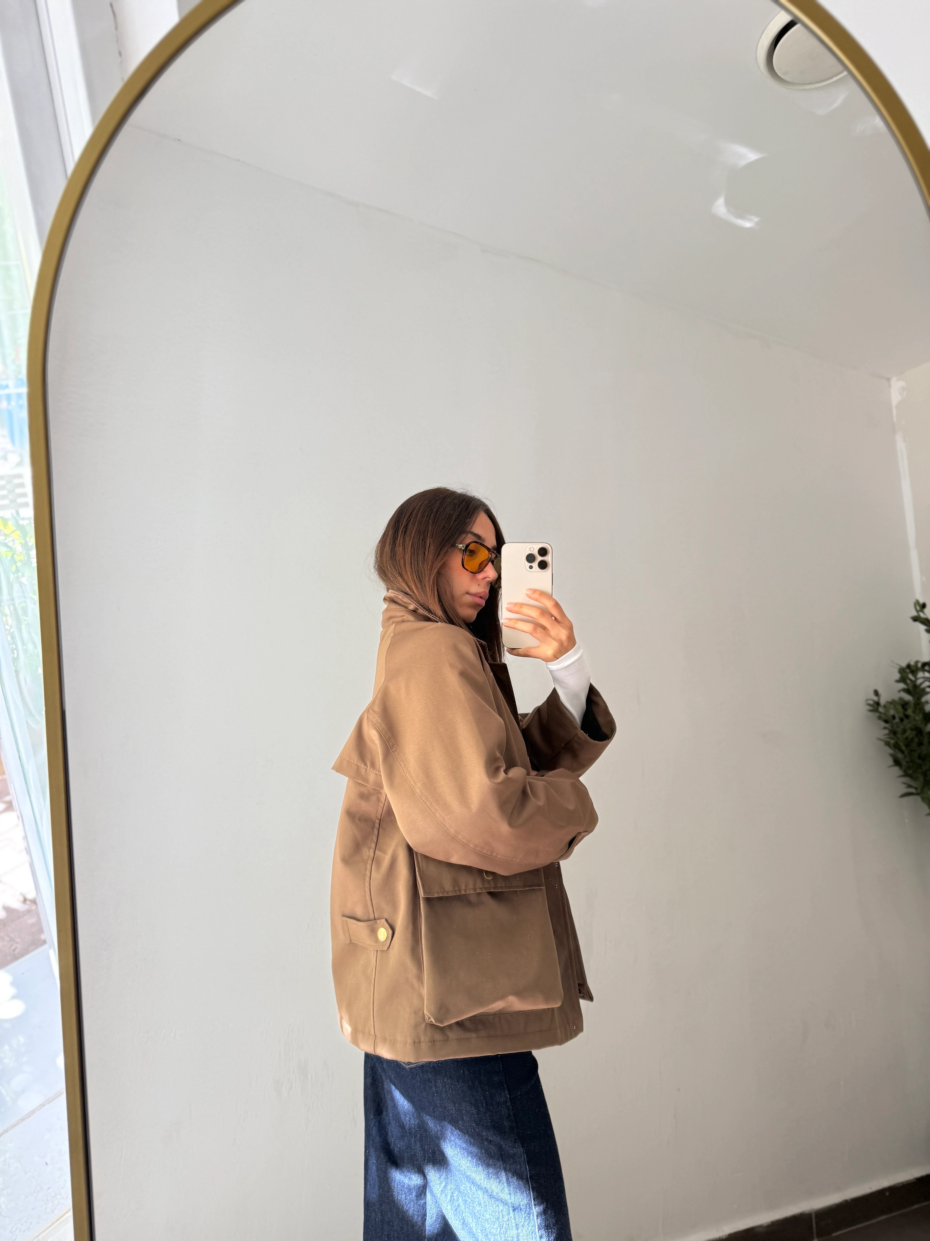 KADİFE YAKA DETAYLI CEKET 