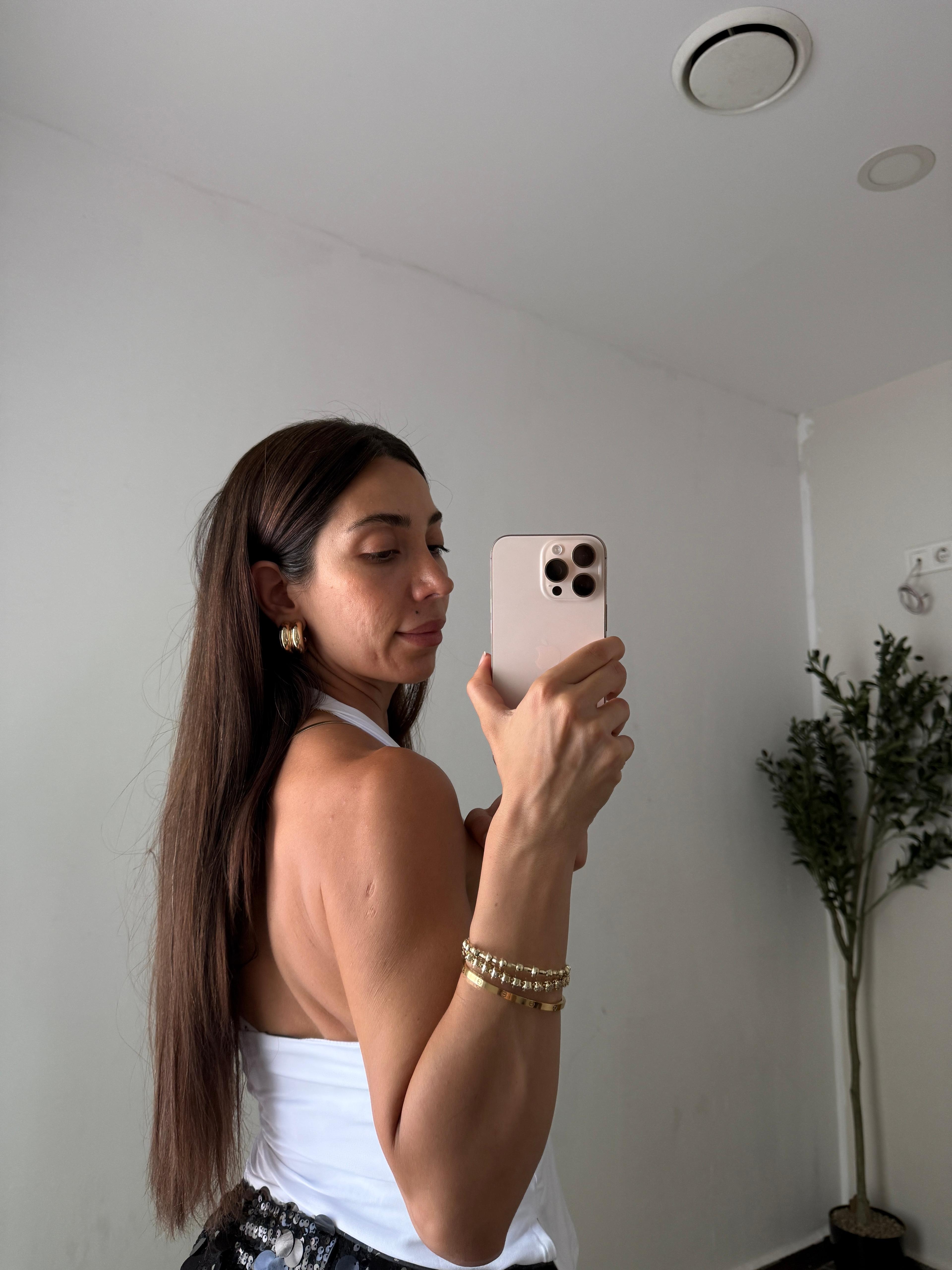HALTER YAKA BLUZ 