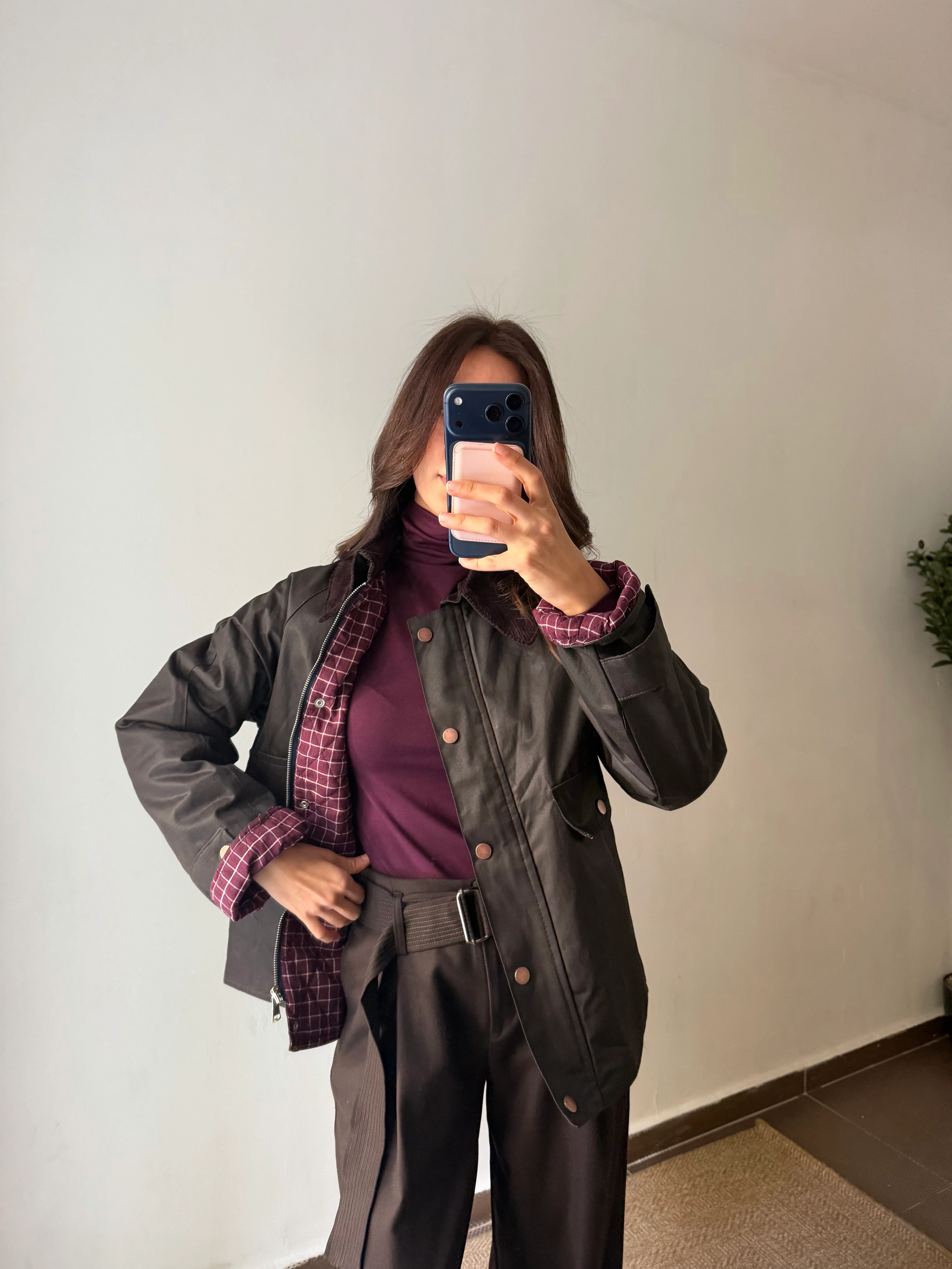 MUMLU KADİFE YAKA CEKET 