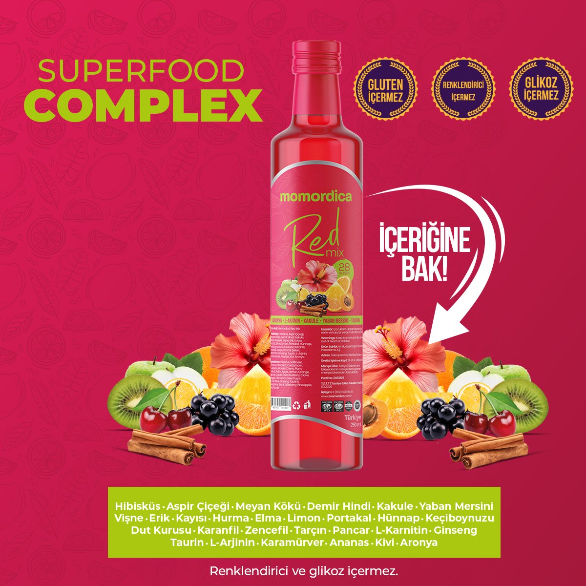 Red Mix Superfood Complex - 250 ml