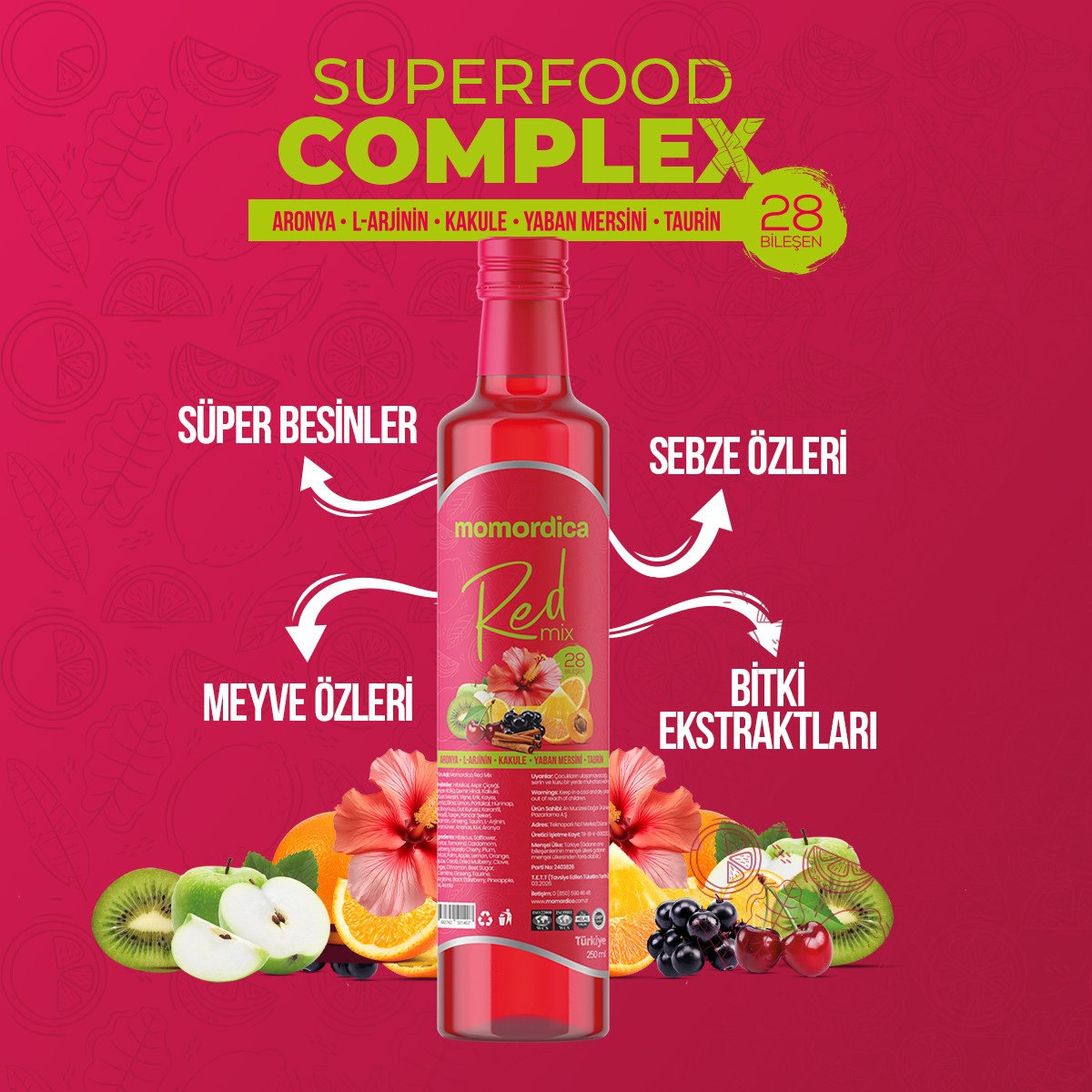 Red Mix Superfood Complex - 250 ml