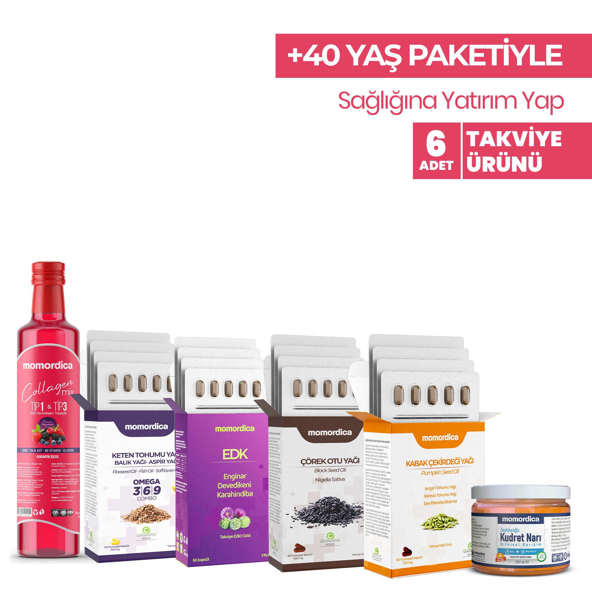 +40 Yaş Takviye Paketi