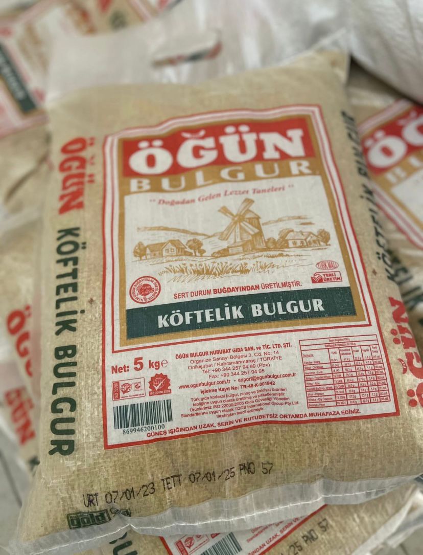 Öğün Köftelik Maraş Bulguru (5kg)