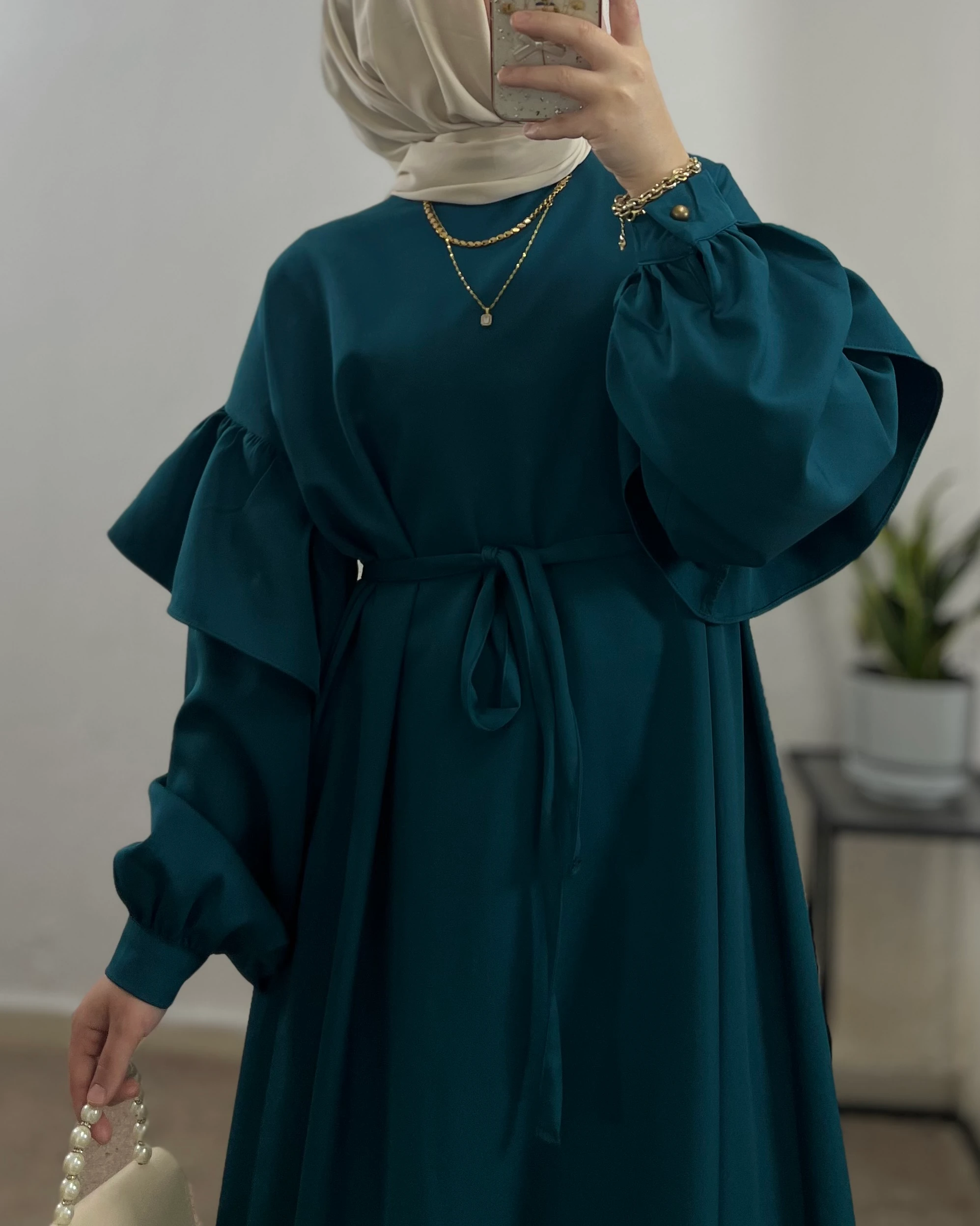 Volan Kol Liva Elbise