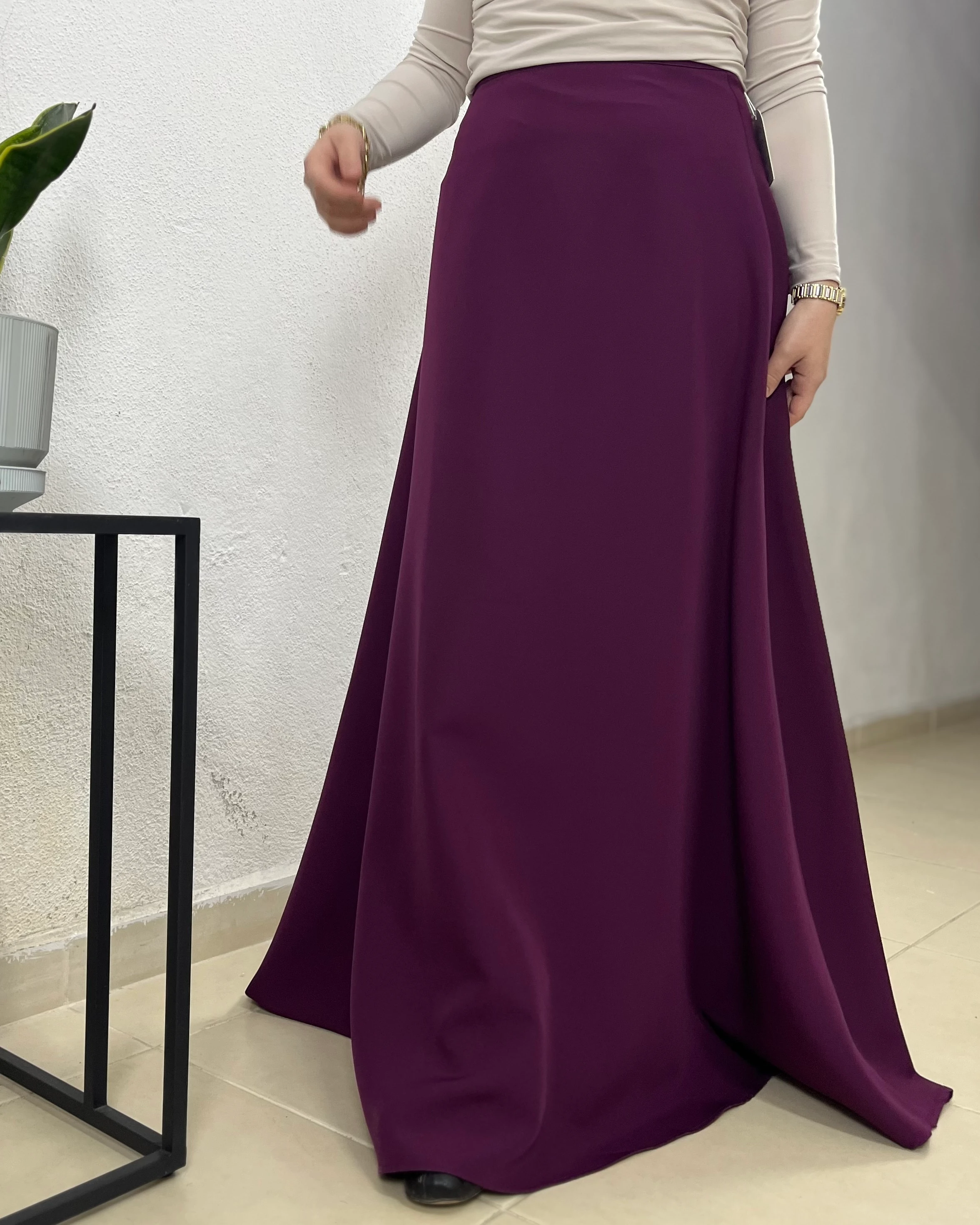 Kloş Etek - Mürdüm