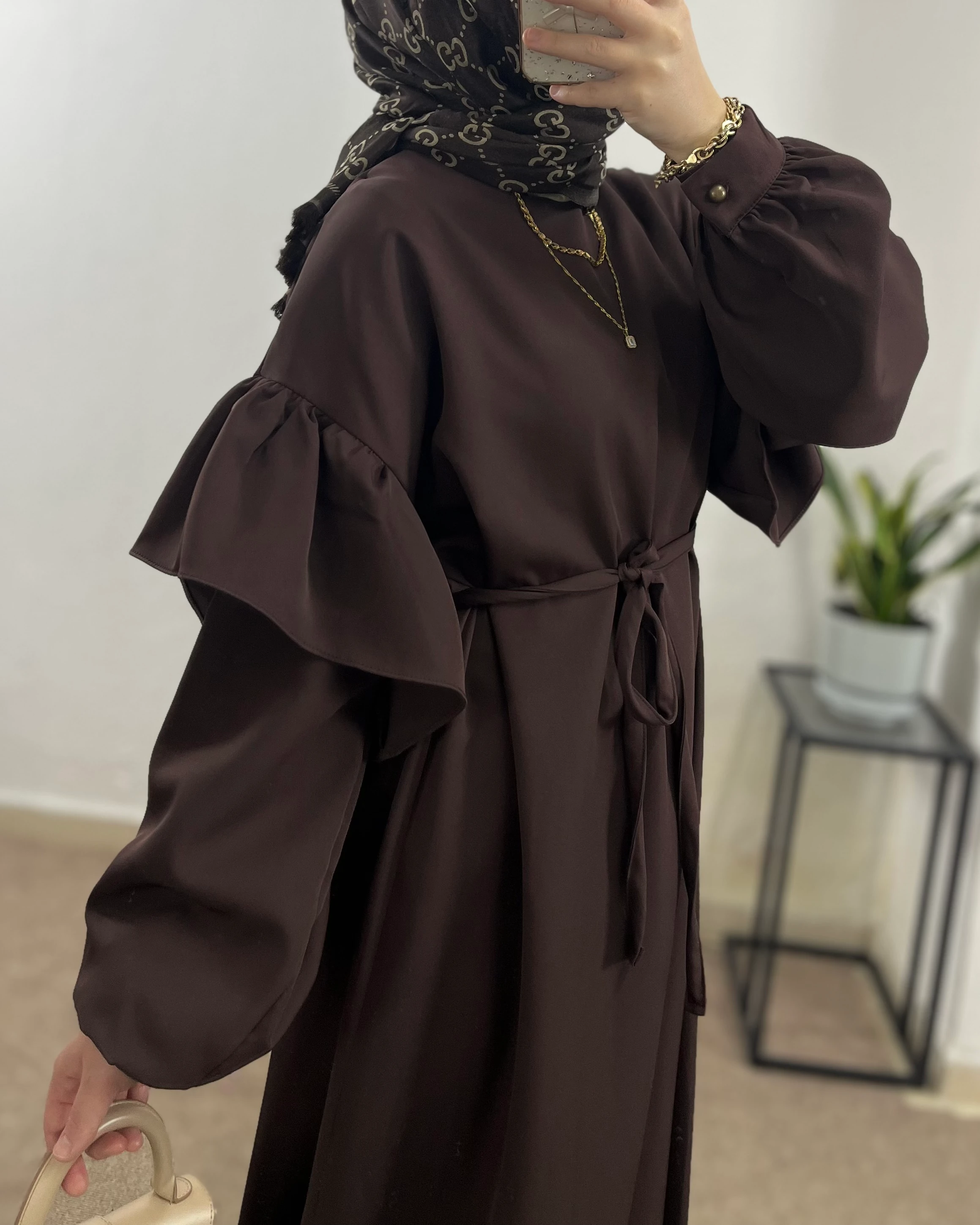 Volan Kol Liva Elbise