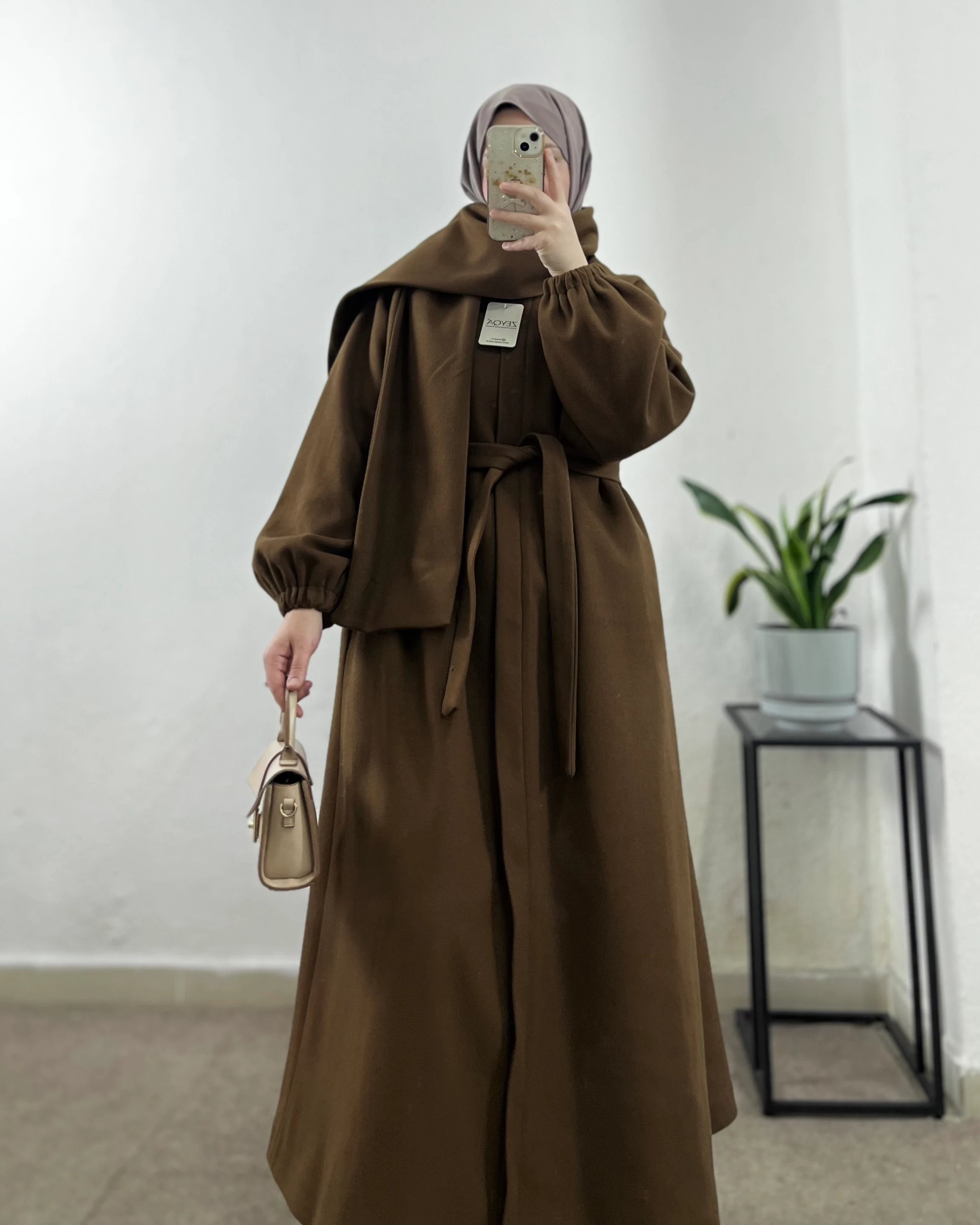 Astarlı Mevlana Kaban+Atkı Hediyeli