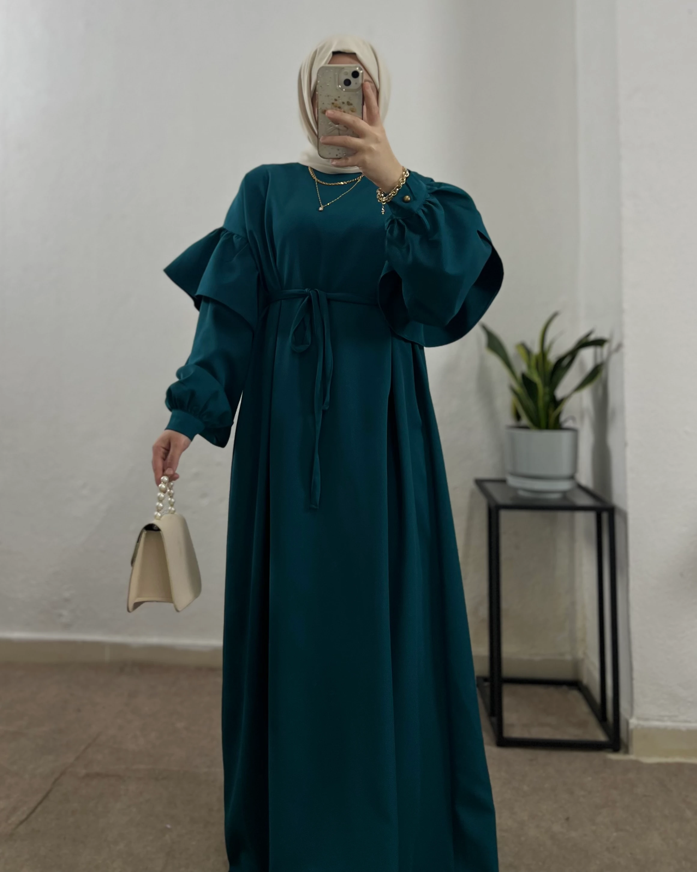 Volan Kol Liva Elbise