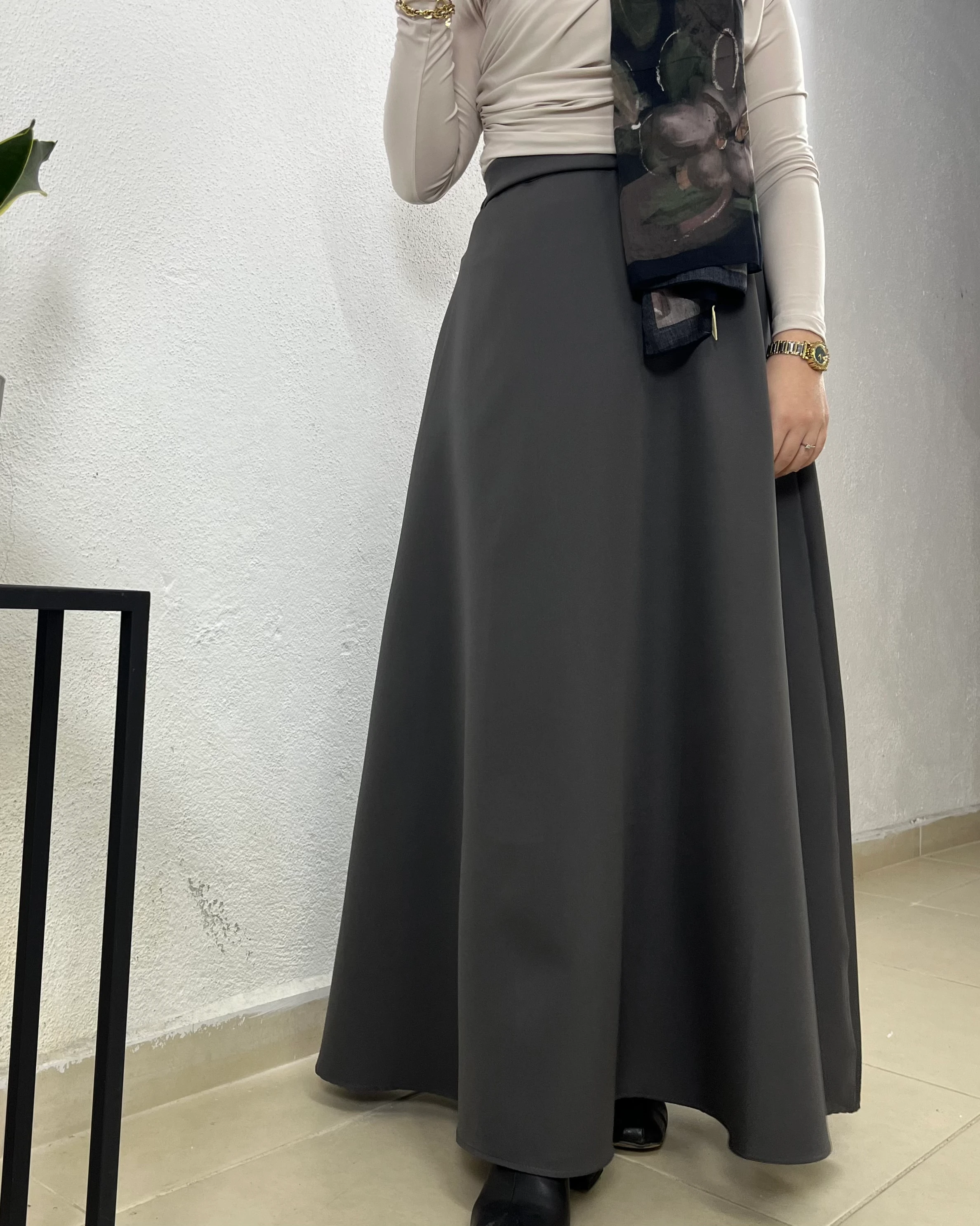 Kloş Etek - Antrasit