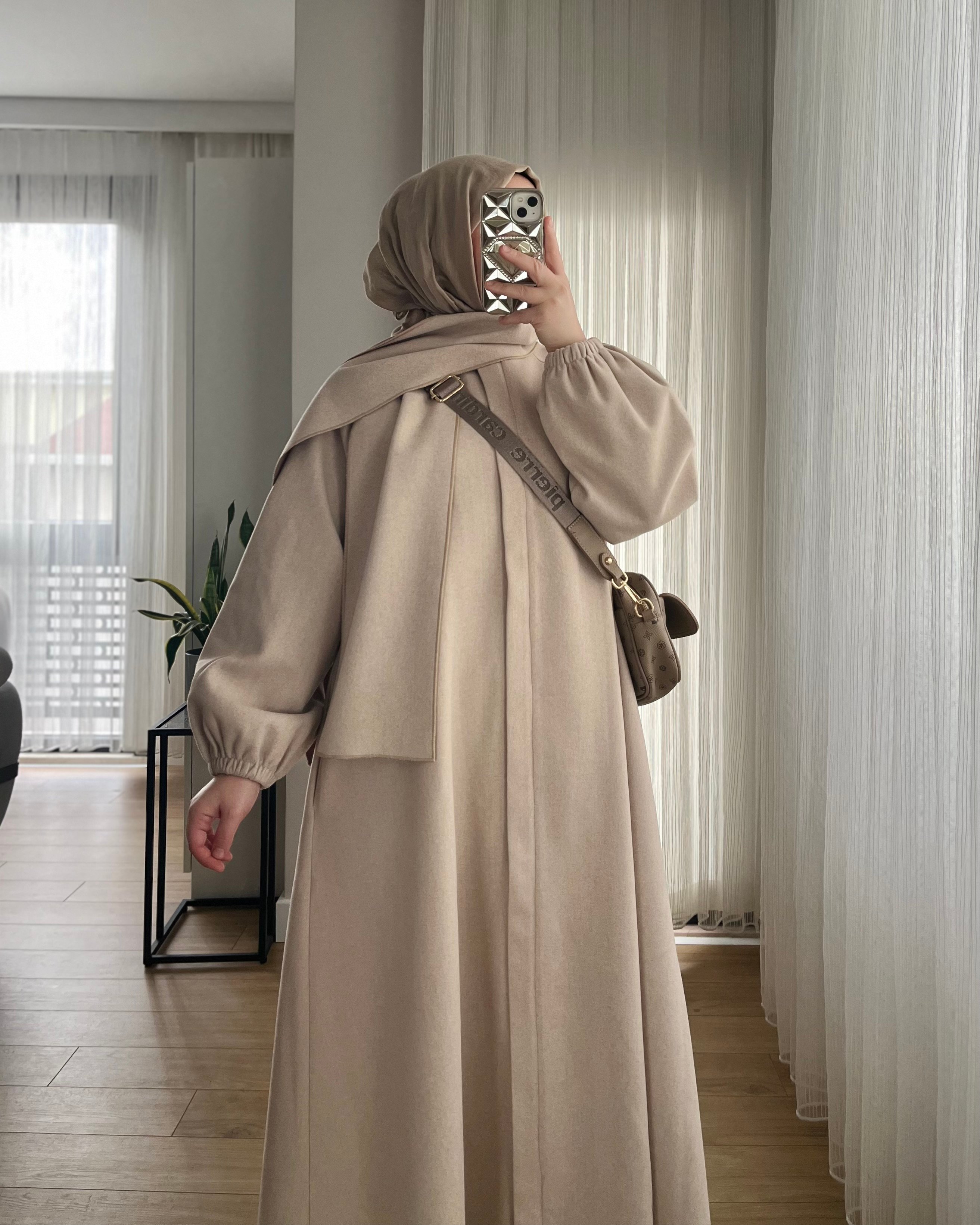 Mevlana Kaşmir Kaban+Atkı Hediyeli 