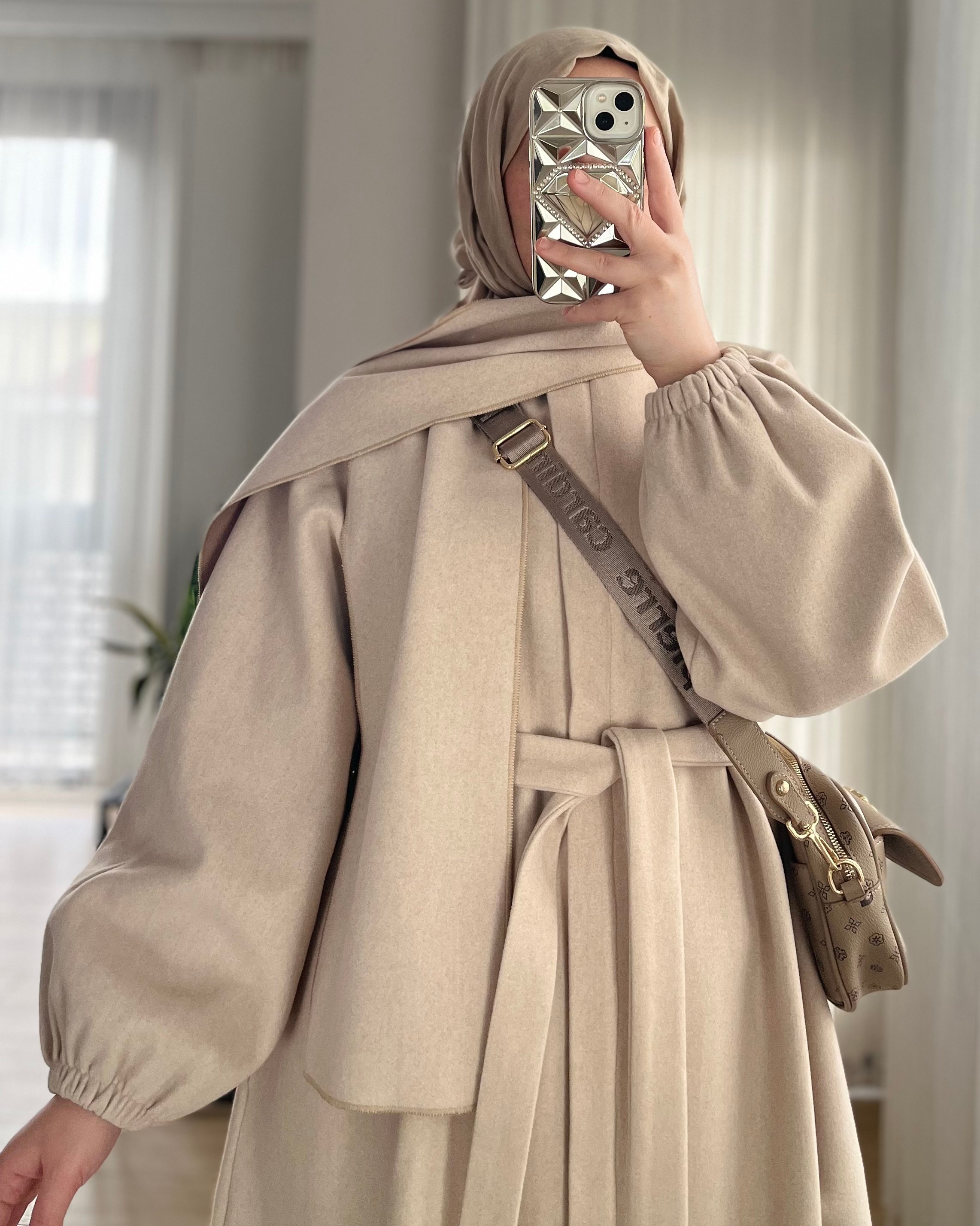 Mevlana Kaşmir Kaban+Atkı Hediyeli 