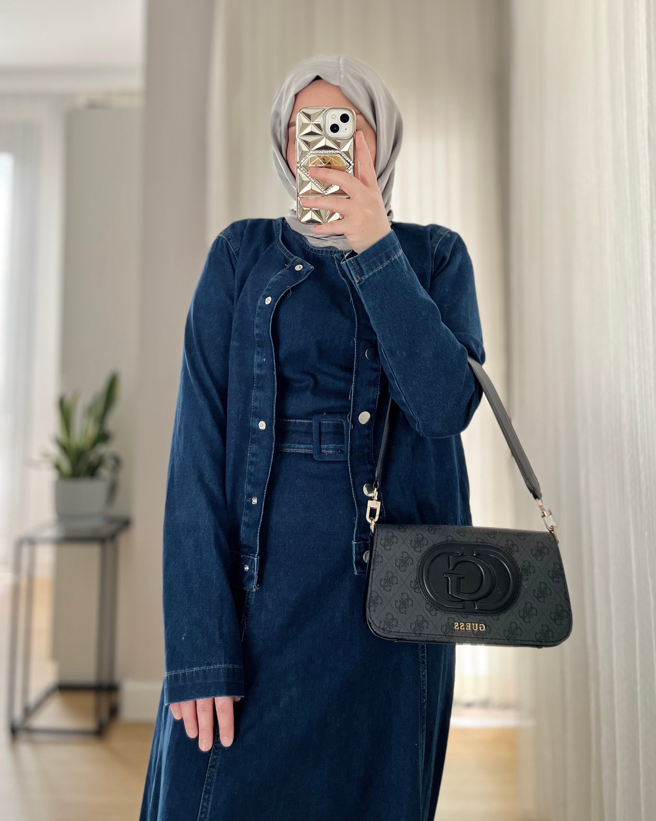 Jileli Denim Takım 