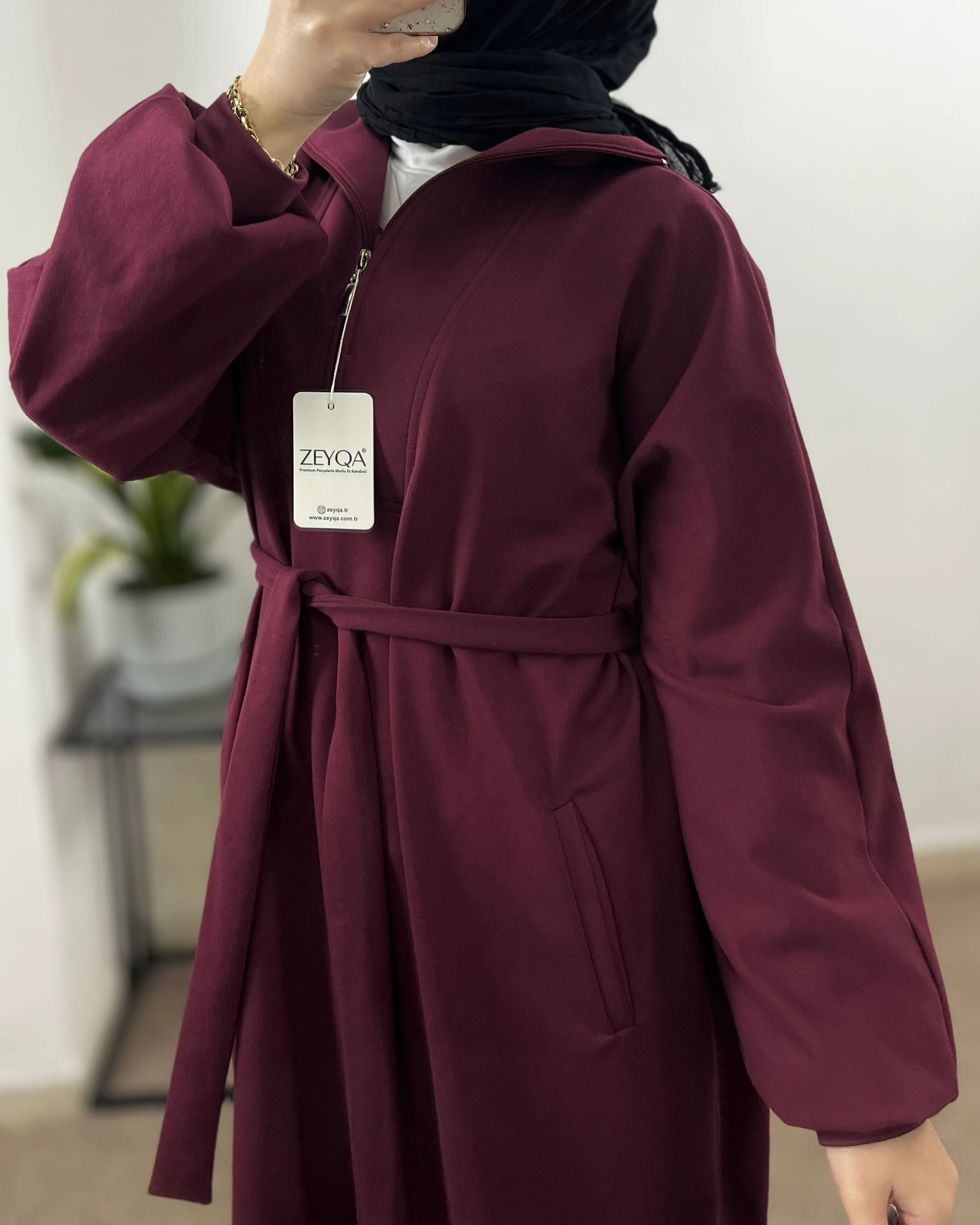 İki iplik Sweat Elbise