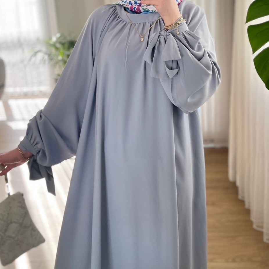 Zey Abaya Buz Grisi