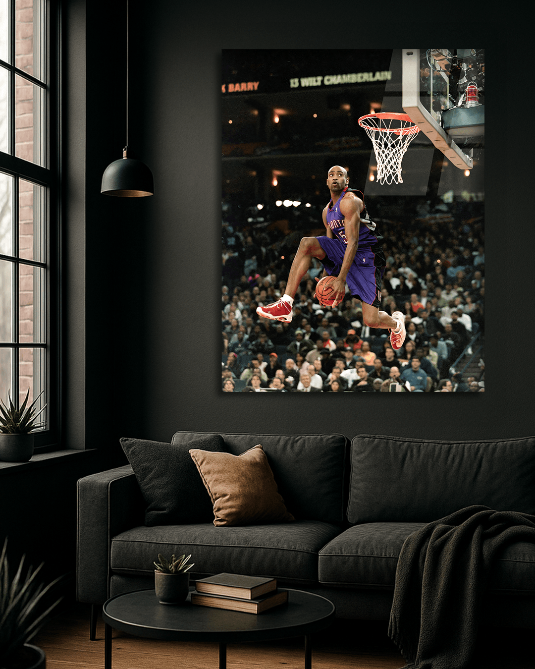 Vince Carter Behind The Leg Dunk