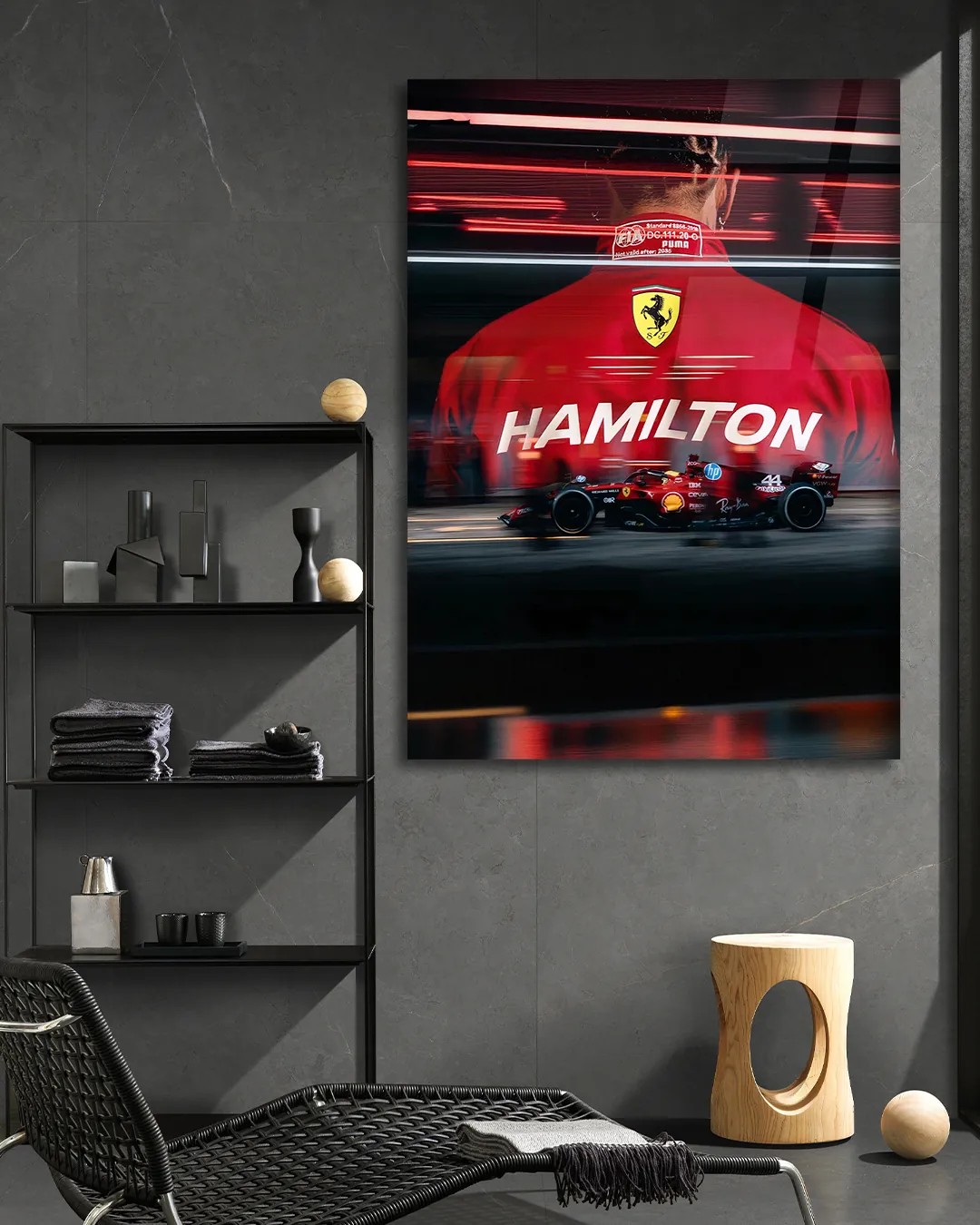 Hamilton x Ferrari - Speed Reflection