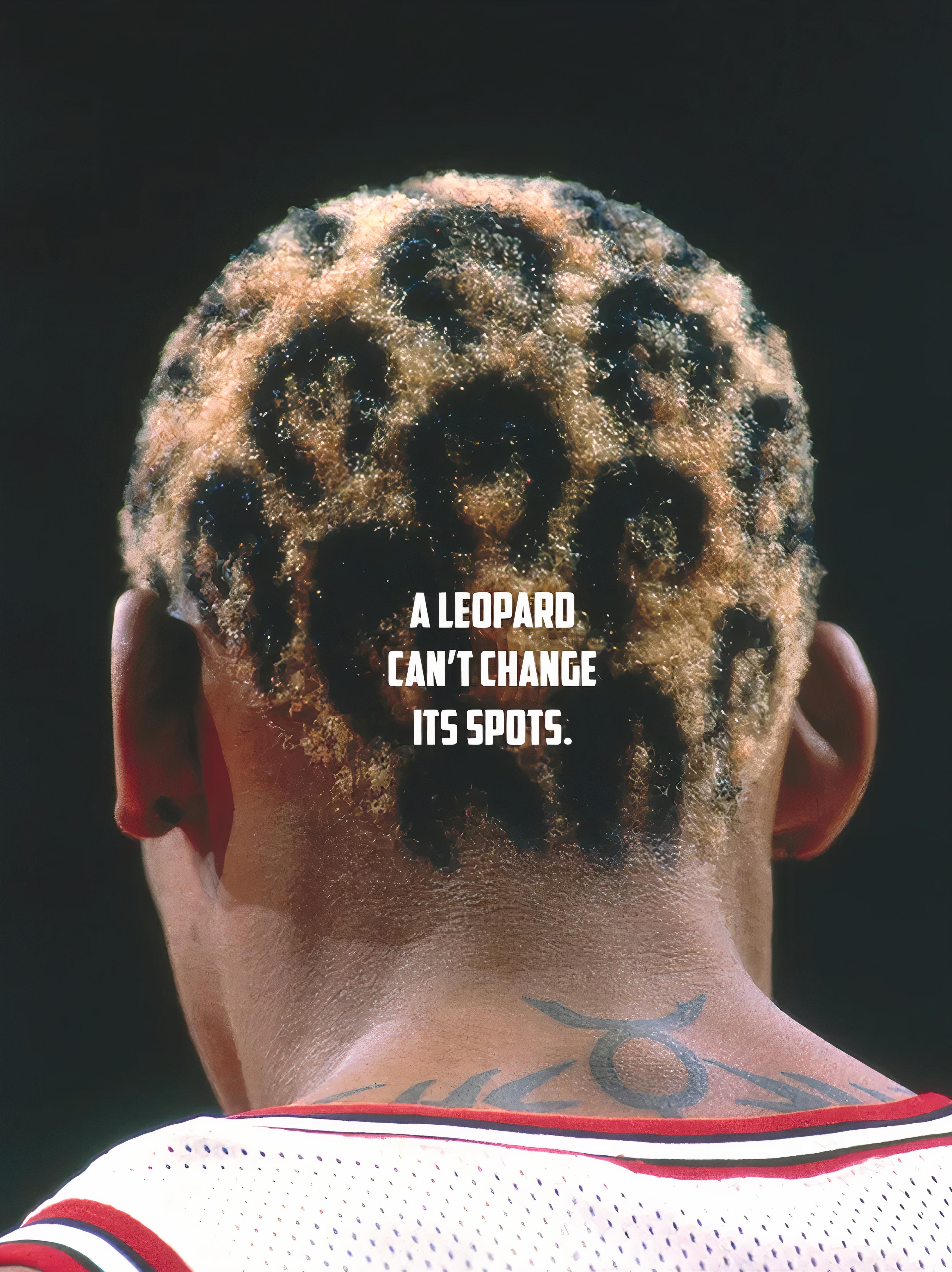 Dennis Rodman Leopar Mindset 