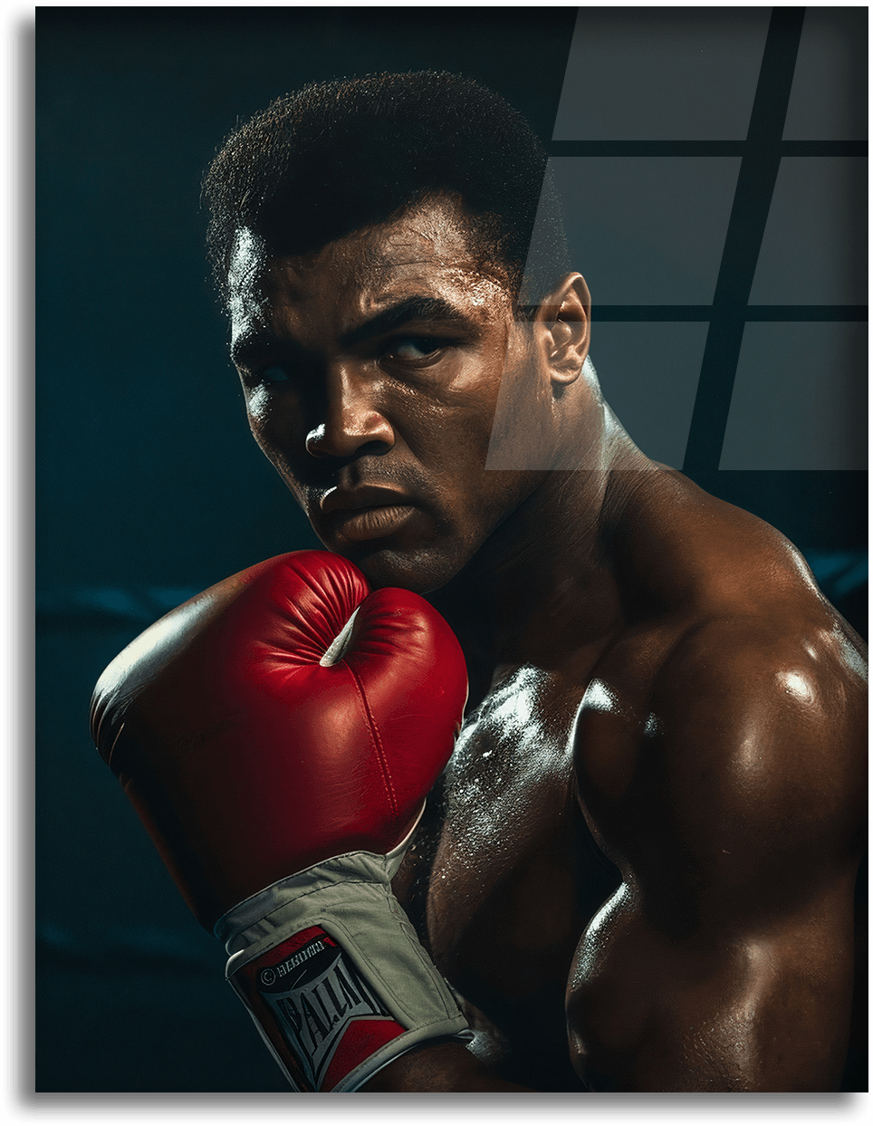 Muhammed Ali Focus Of A Champion