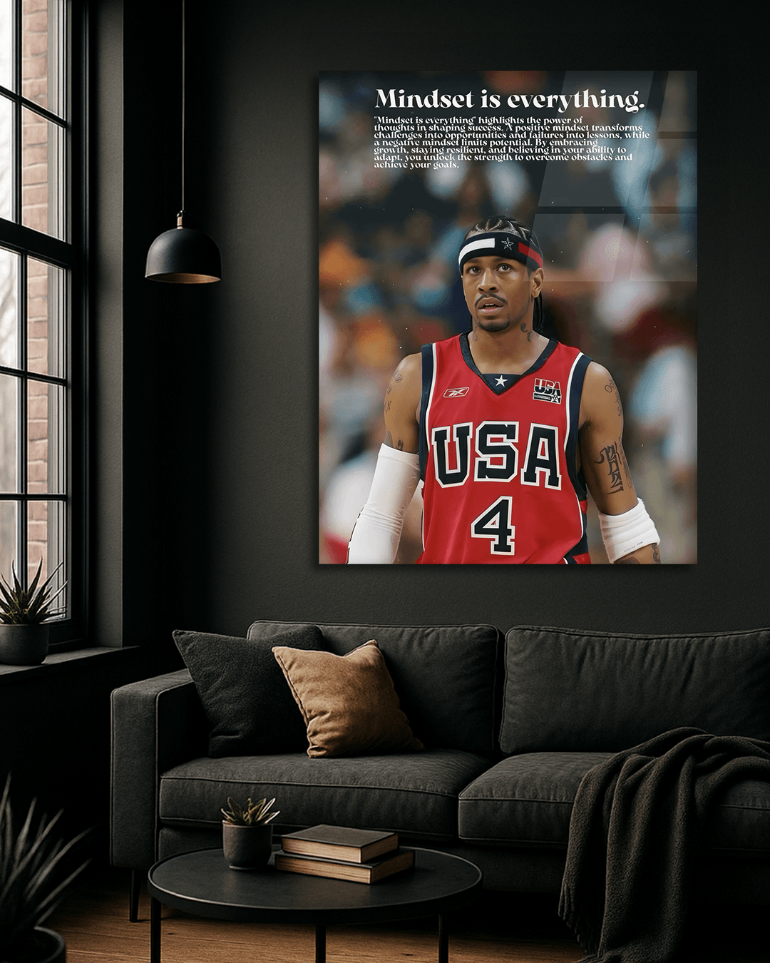 Allen Iverson Usa Mentality Over Everything 