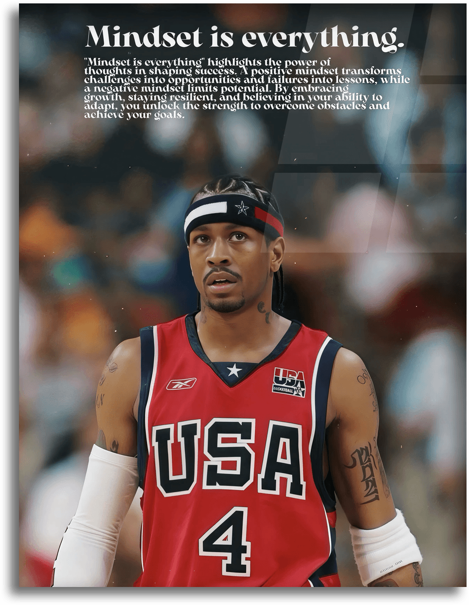 Allen Iverson Usa Mentality Over Everything 