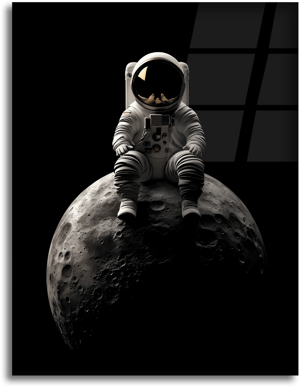 Astronaut On The Moon