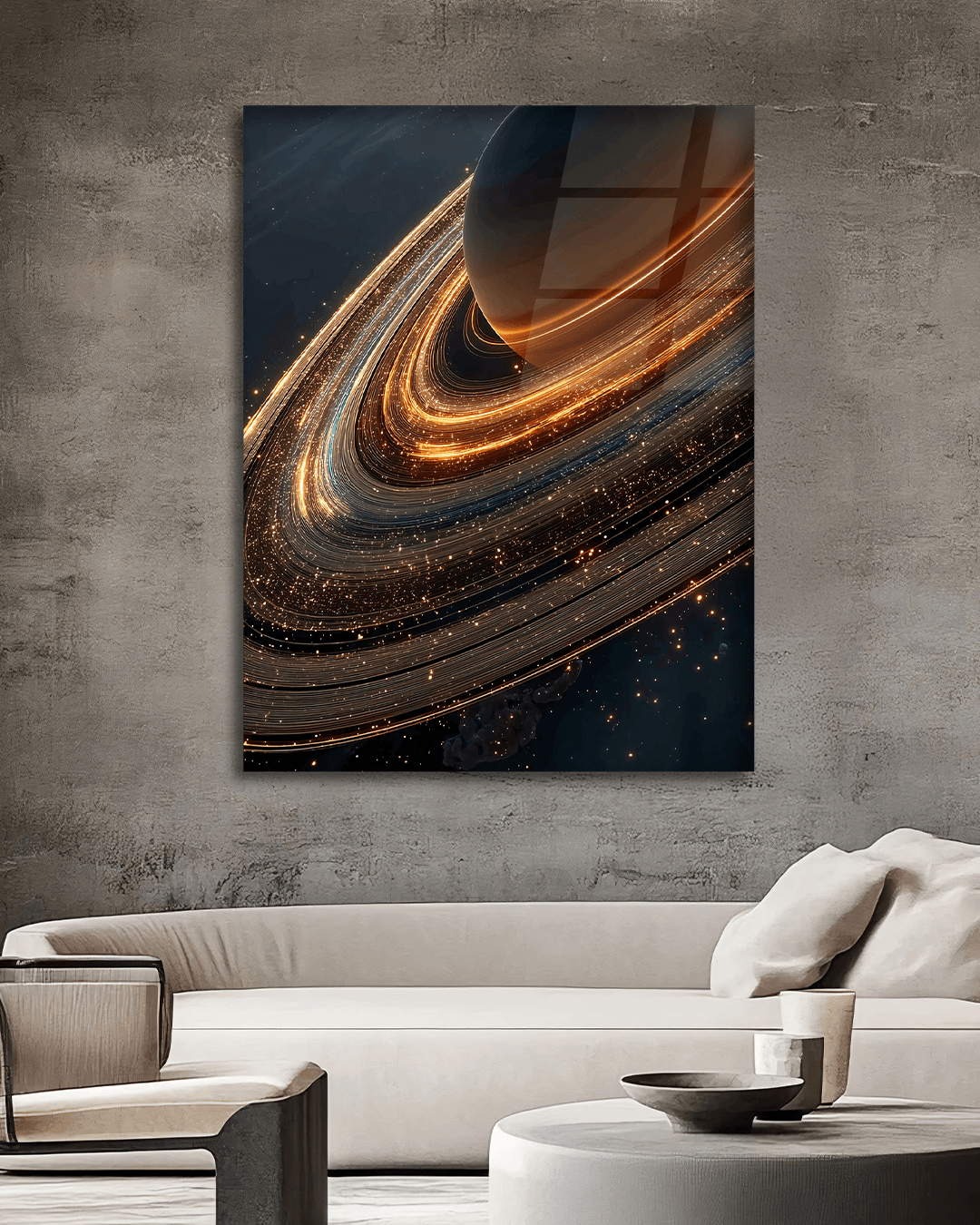 Saturn’s Light Rings