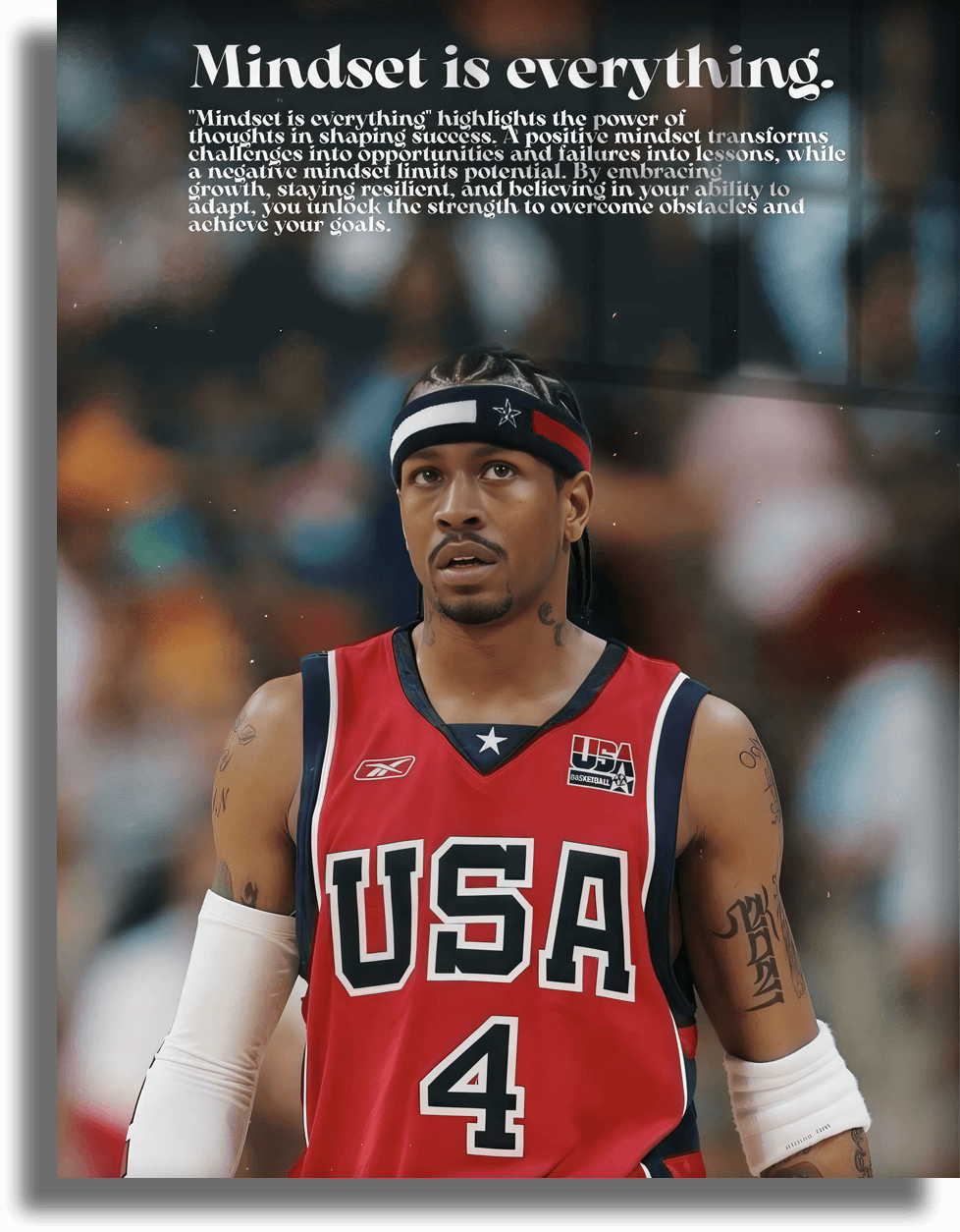 Allen Iverson Usa Mentality Over Everything 
