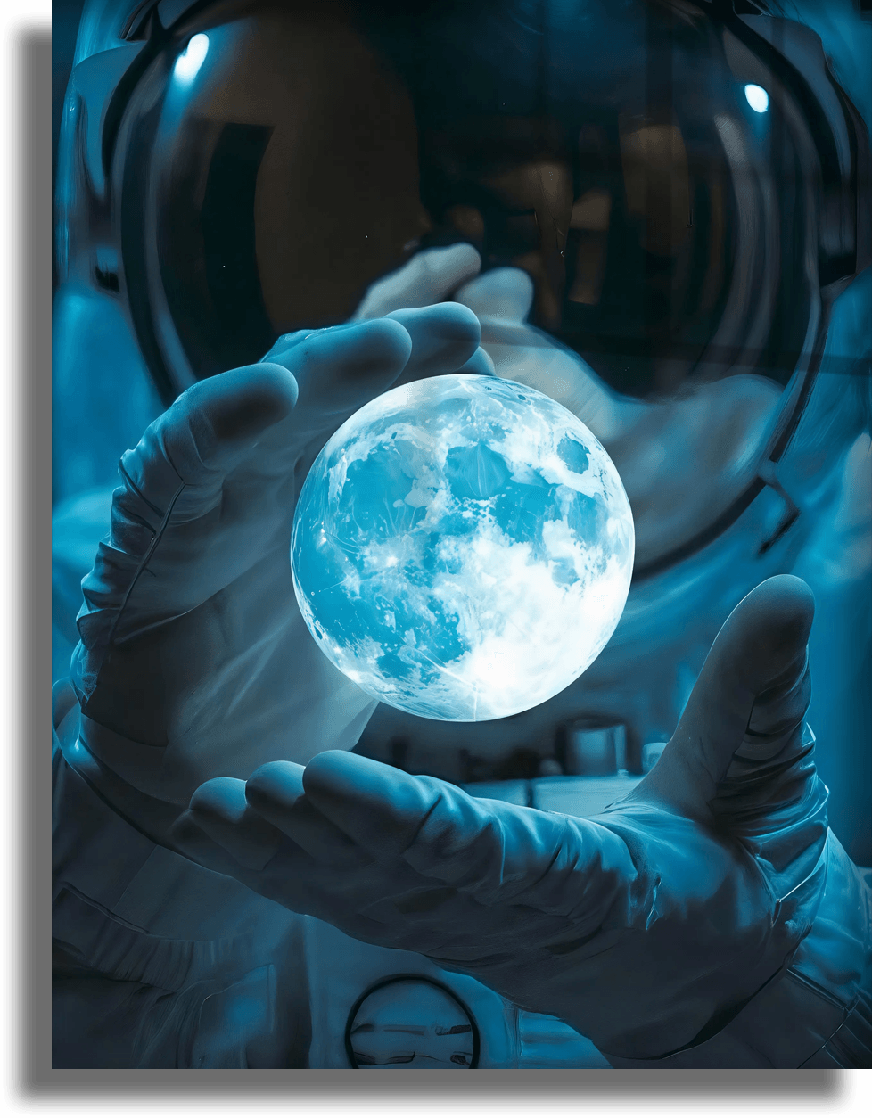 Astronot Dünya Küre 