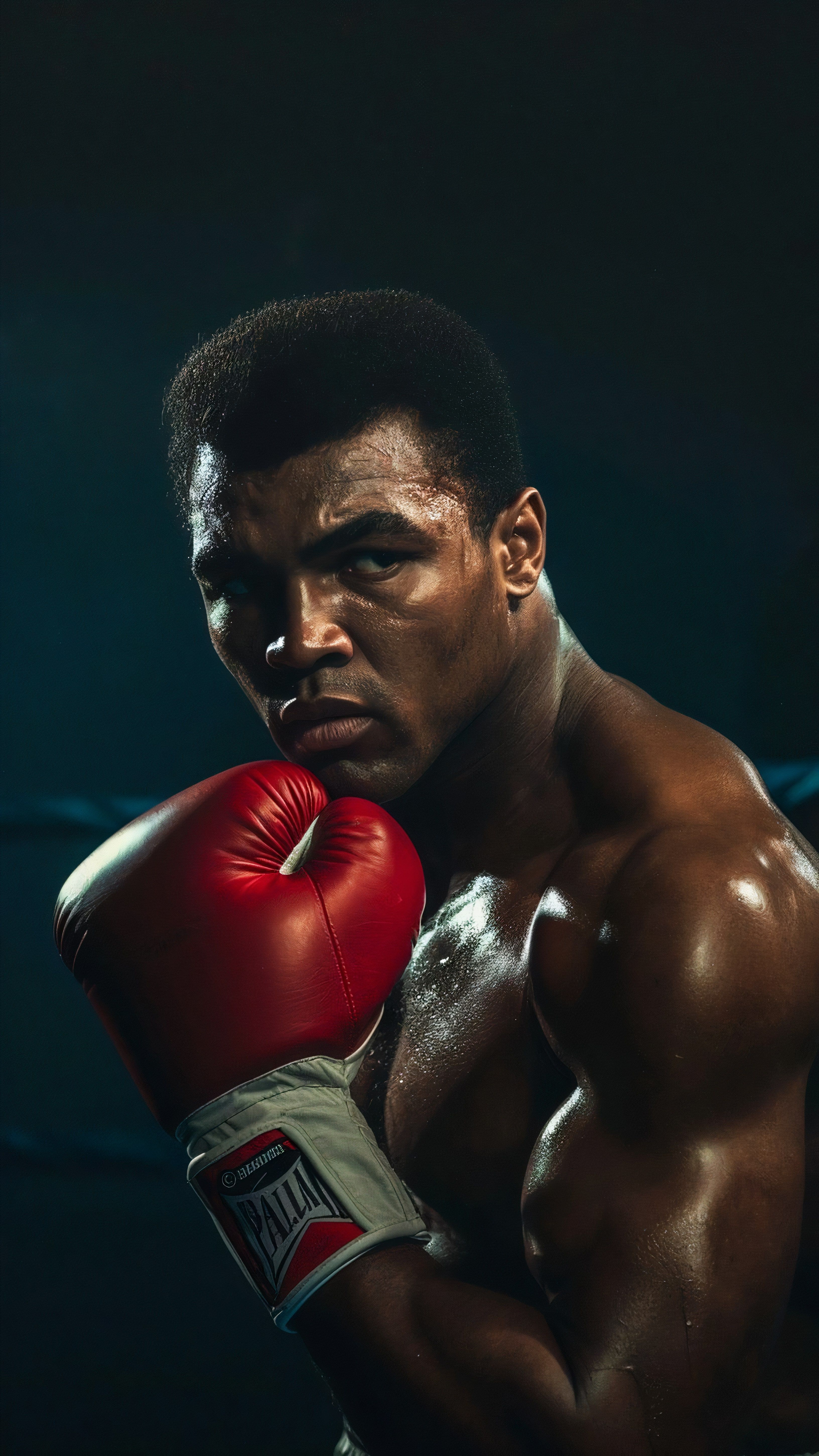 Muhammed Ali Focus Of A Champion