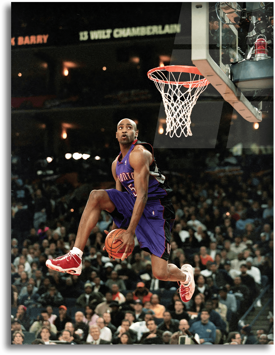Vince Carter Behind The Leg Dunk