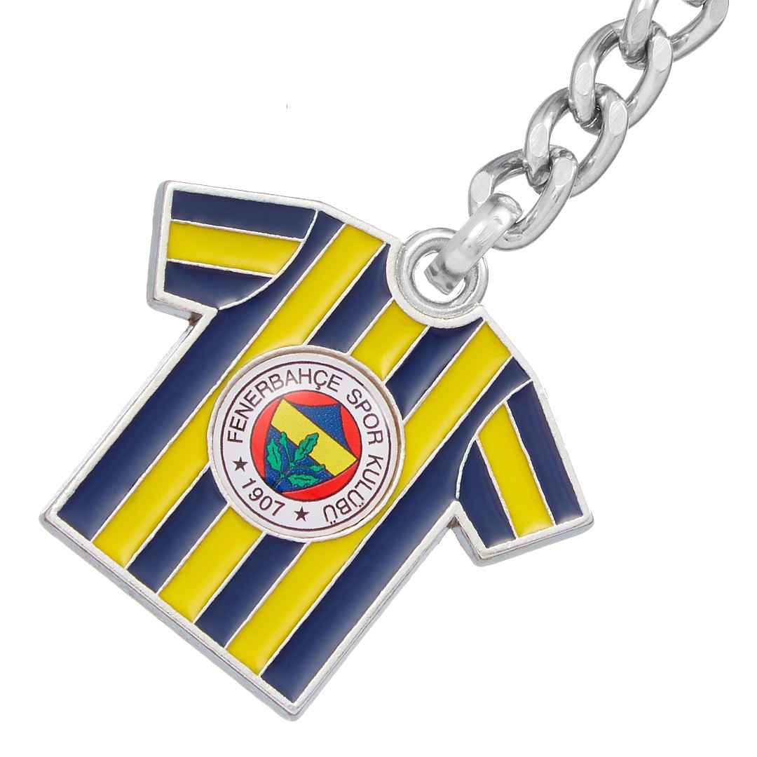 Fenerbahçe Çubuklu Forma Metal Anahtarlık