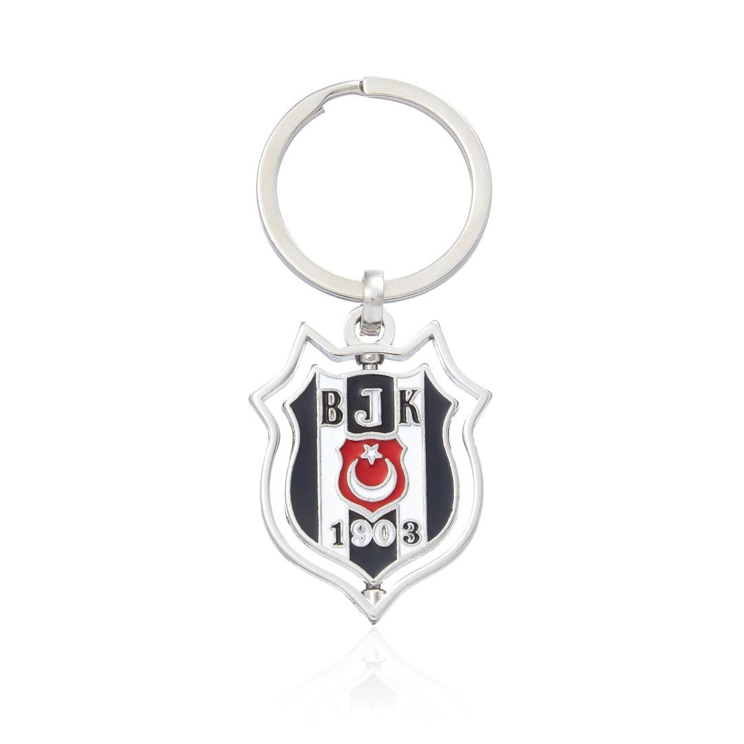 Beşiktaş Döner Arma Metal Anahtarlık