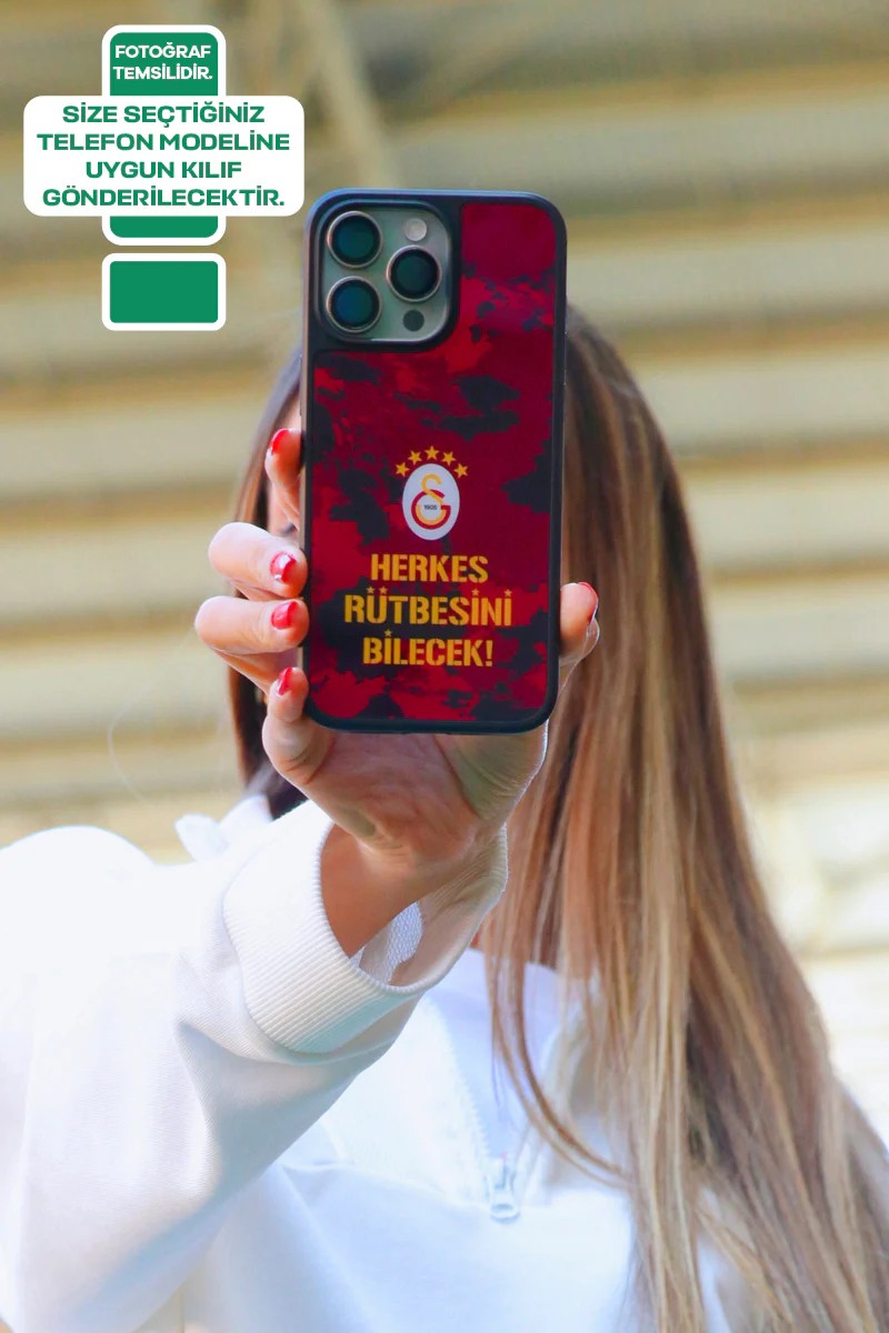 Galatasaray 5 Yıldız Rütbe Telefon Kılıfı
