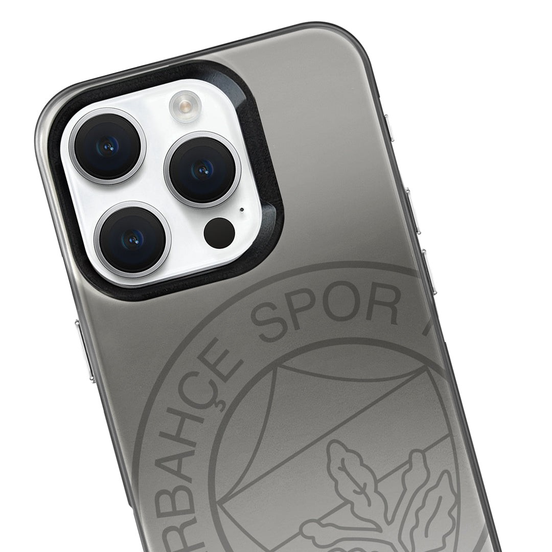 Fenerbahçe Premium Monochrome Büyük Logo Telefon Kılıfı