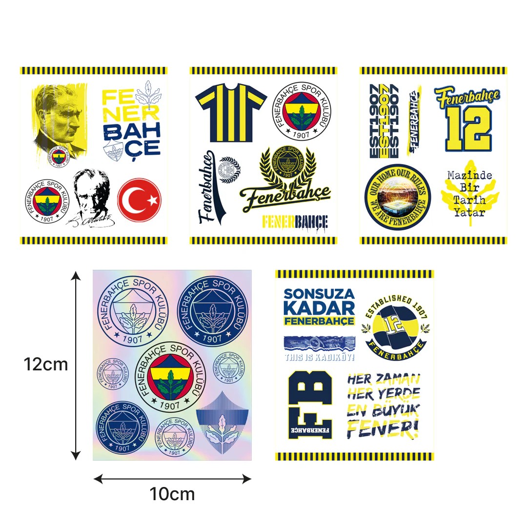 Fenerbahçe Gri Sticker Paketi