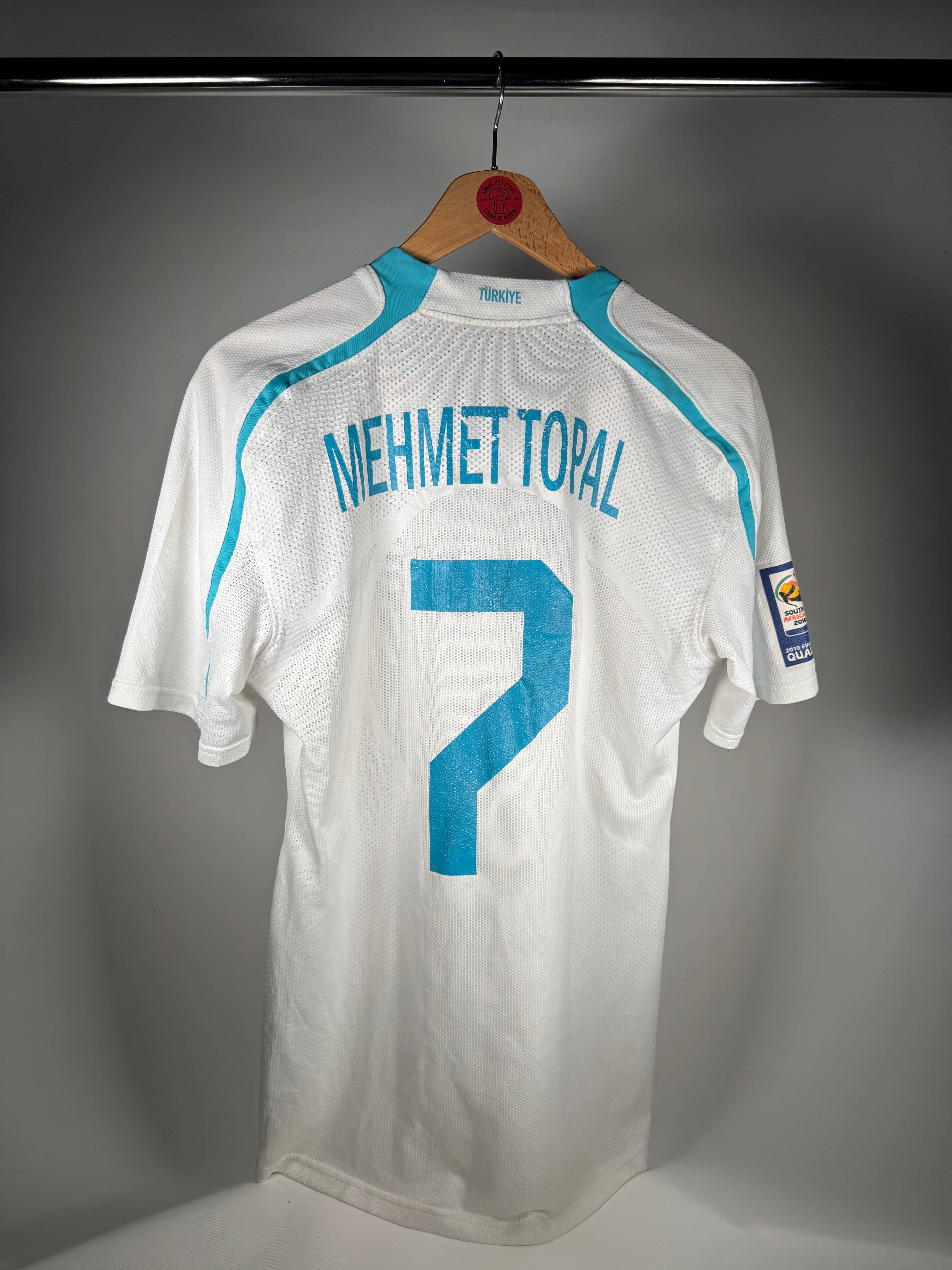 #7 MEHMET TOPAL TÜRKİYE A MİLLİ TAKIM 2008 İÇ SAHA - SMALL
