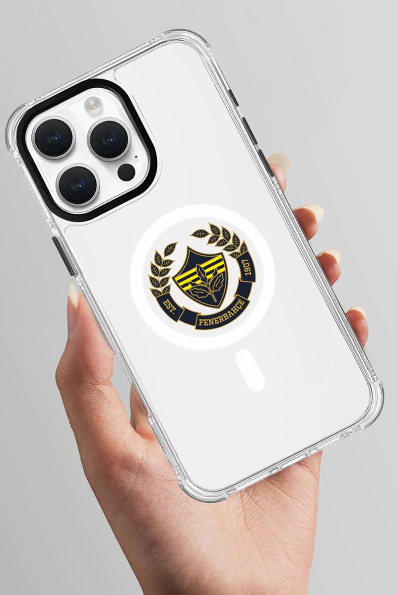 Fenerbahçe Tribün Yapraklı Arma MagSafe Telefon Kılıfı