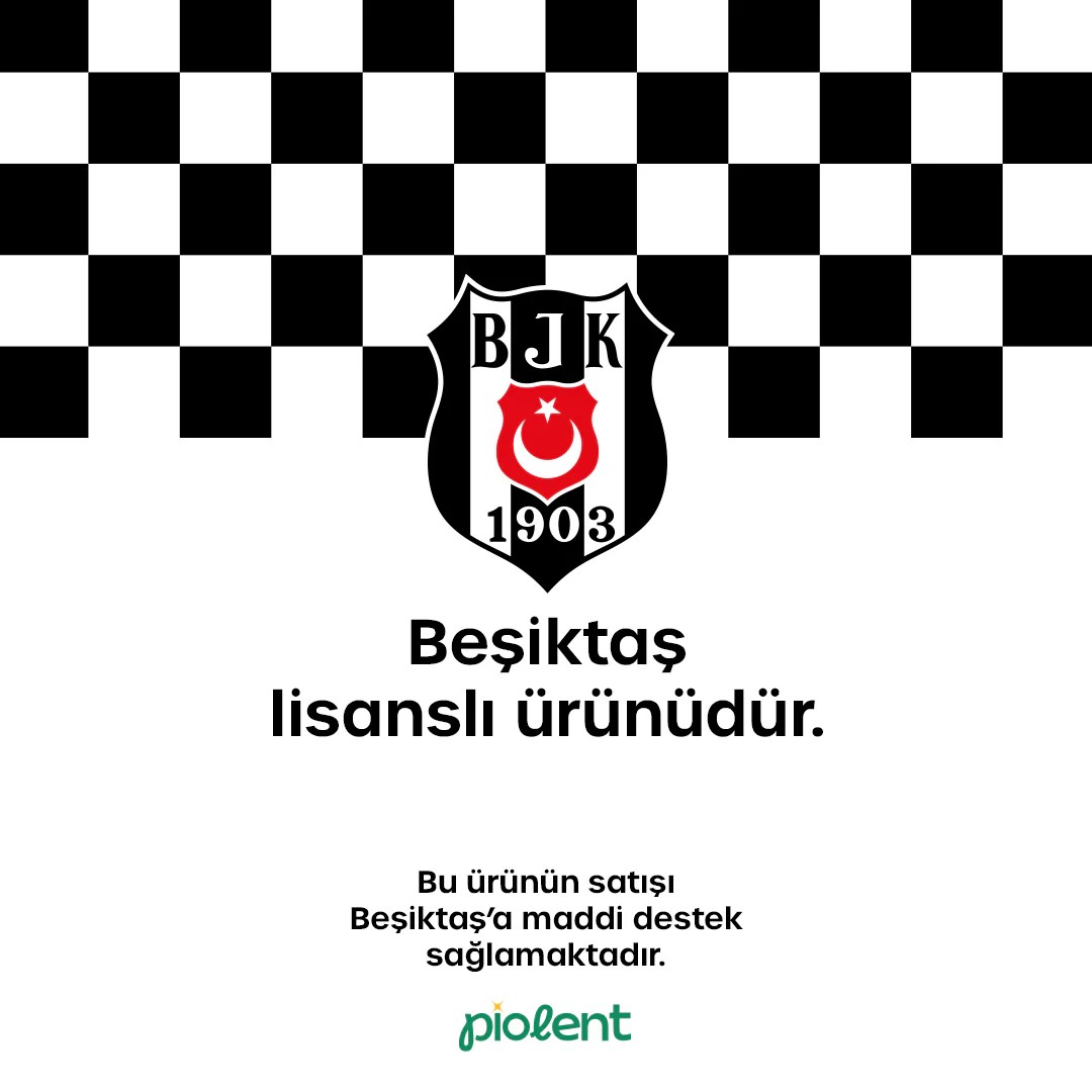 Beşiktaş Çubuklu Forma Metal Anahtarlık