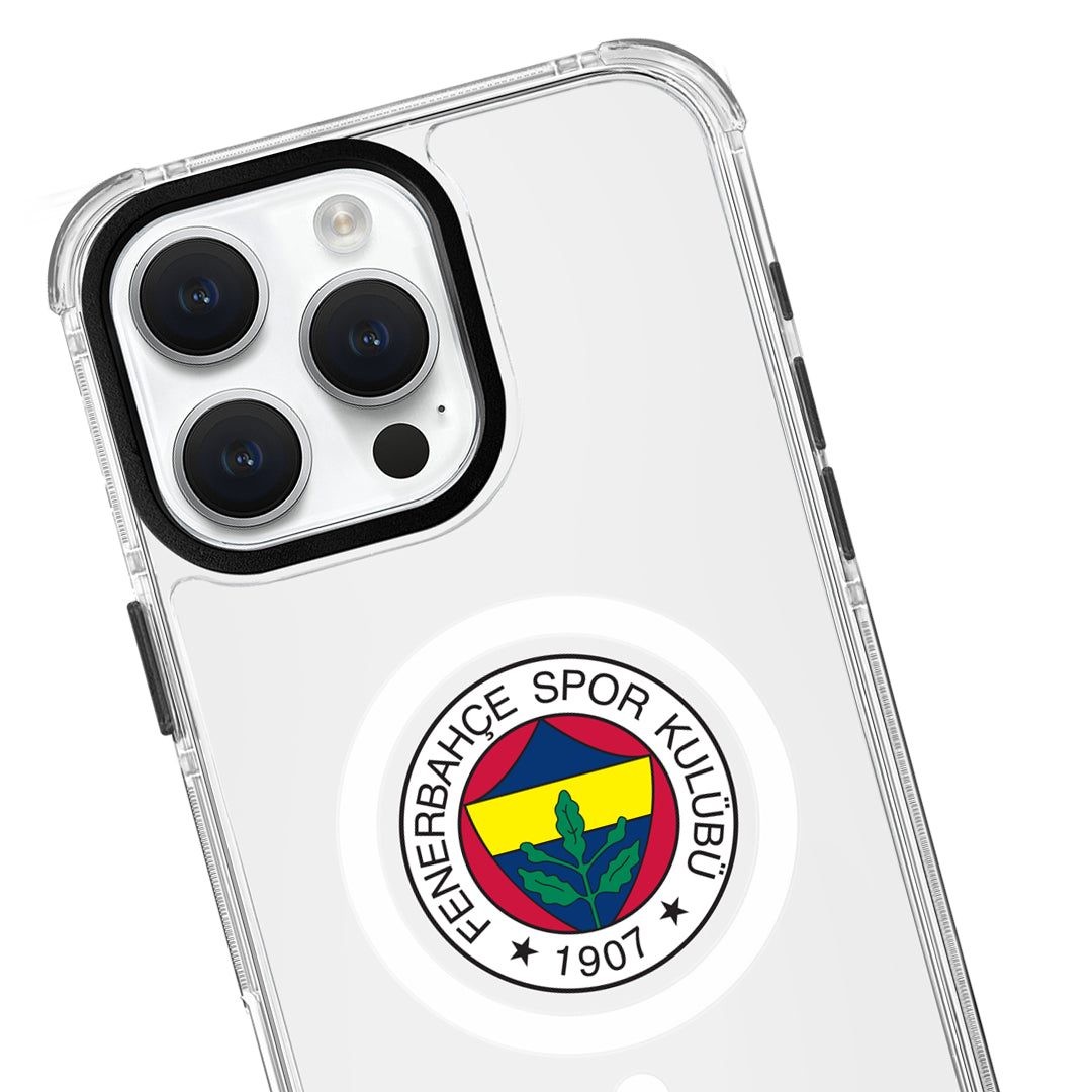 Fenerbahçe Magsafe Logo Şeffaf Telefon Kılıfı