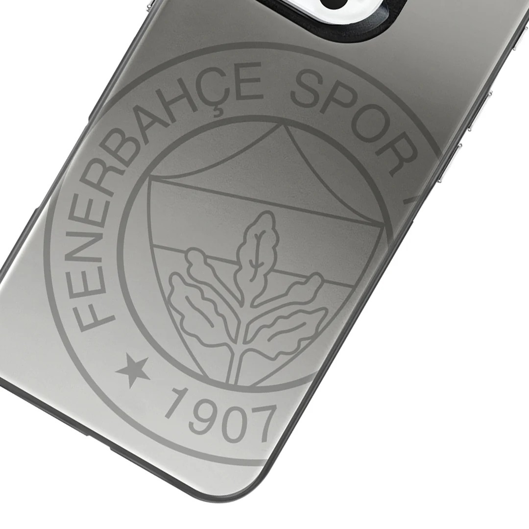 Fenerbahçe Premium Monochrome Büyük Logo Telefon Kılıfı
