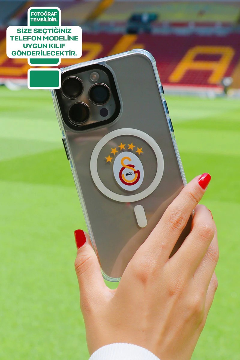 Galatasaray 5 Yıldız Magsafe Telefon Kılıfı