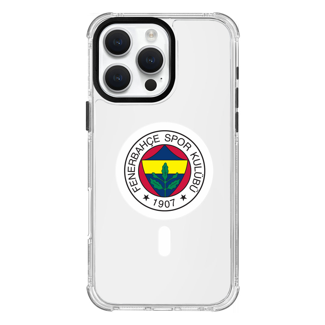 Fenerbahçe Magsafe Logo Şeffaf Telefon Kılıfı