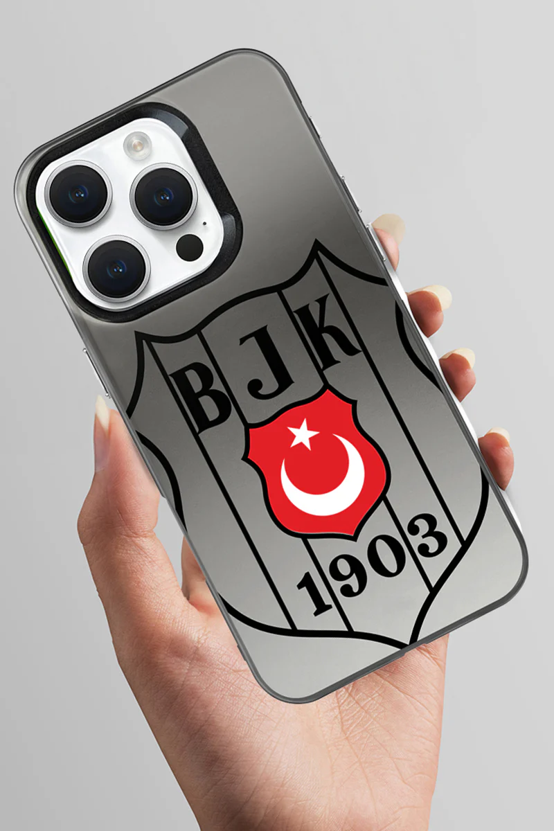 Beşiktaş Büyük Arma Bayrak Premium Telefon Kılıfı