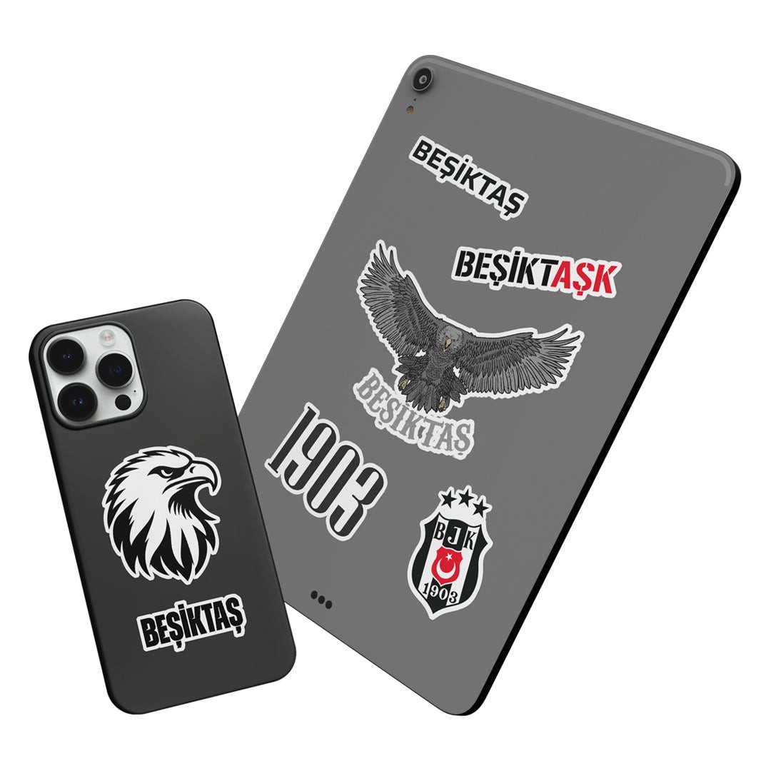 Beşiktaş Gri Sticker Paketi