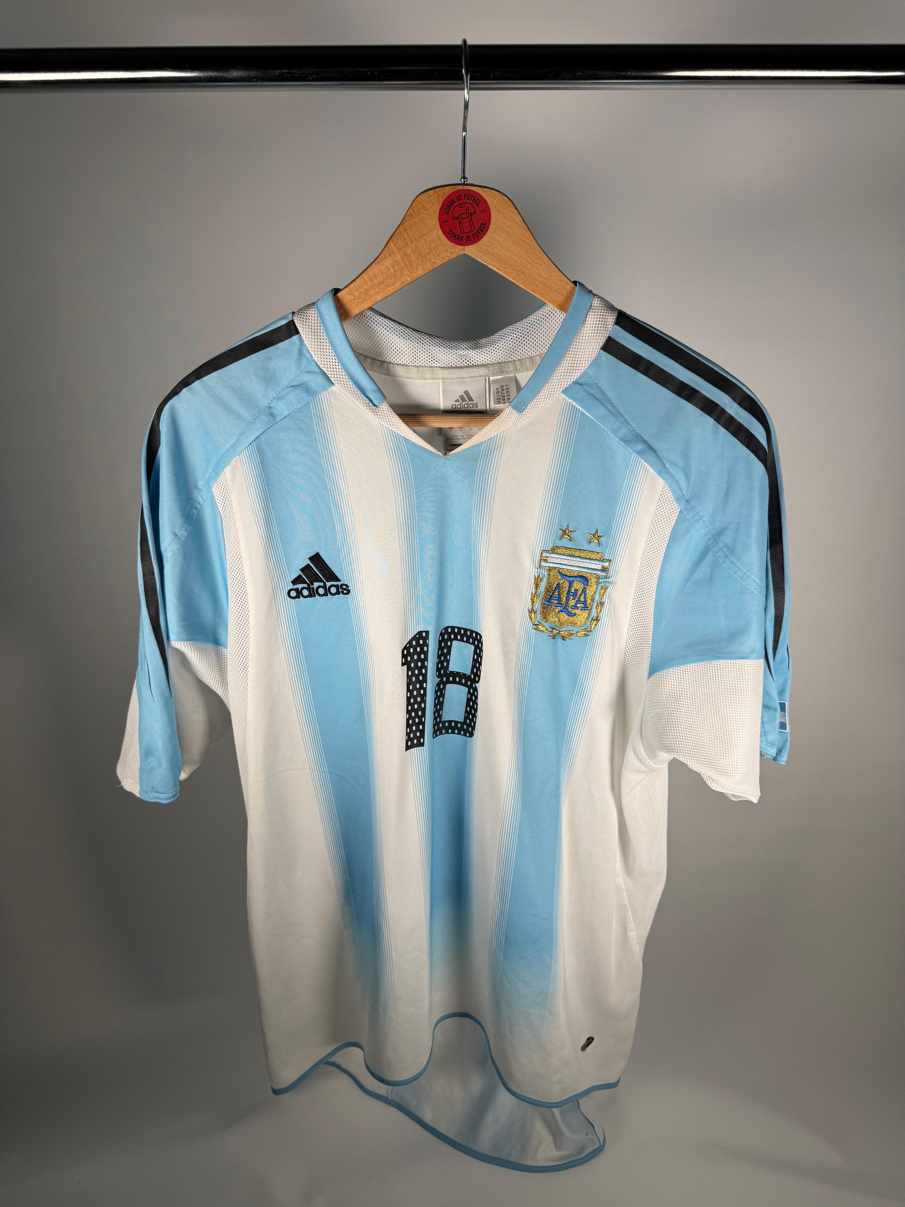 #18 MESSI ARJANTIN 2004-2005 İÇ SAHA - MEDIUM