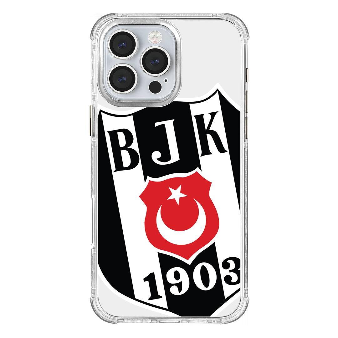 Beşiktaş Büyük Logo Şeffaf Telefon Kılıfı