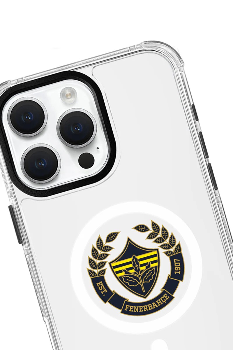 Fenerbahçe Tribün Yapraklı Arma MagSafe Telefon Kılıfı