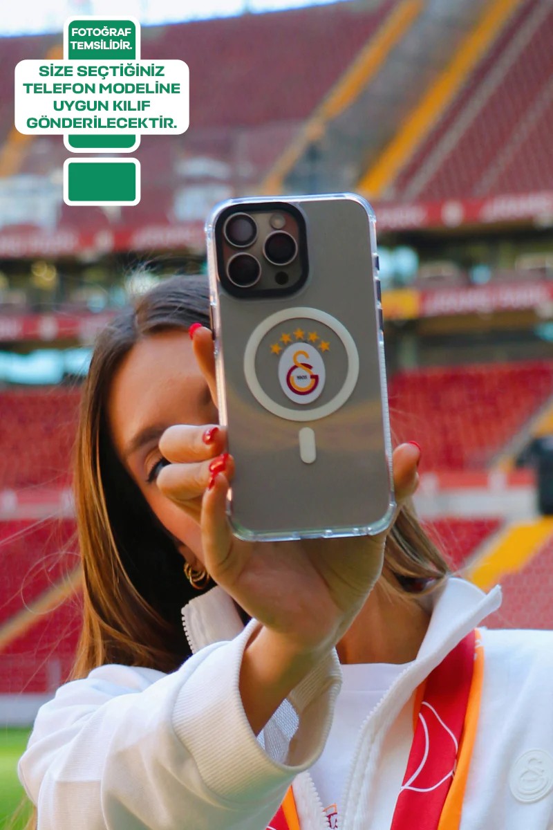Galatasaray 5 Yıldız Magsafe Telefon Kılıfı