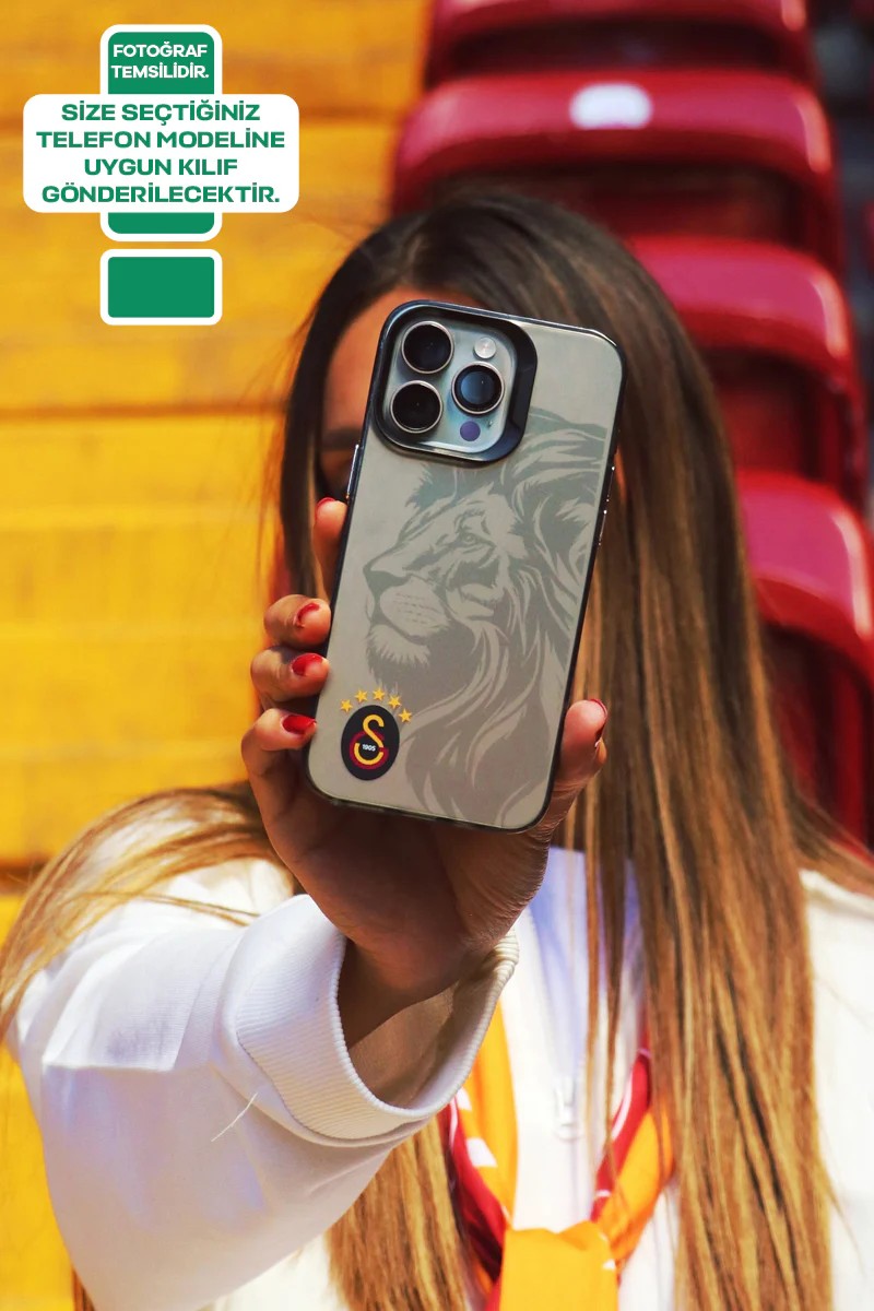 Galatasaray 5 Yıldız Aslan Premium Telefon Kılıfı